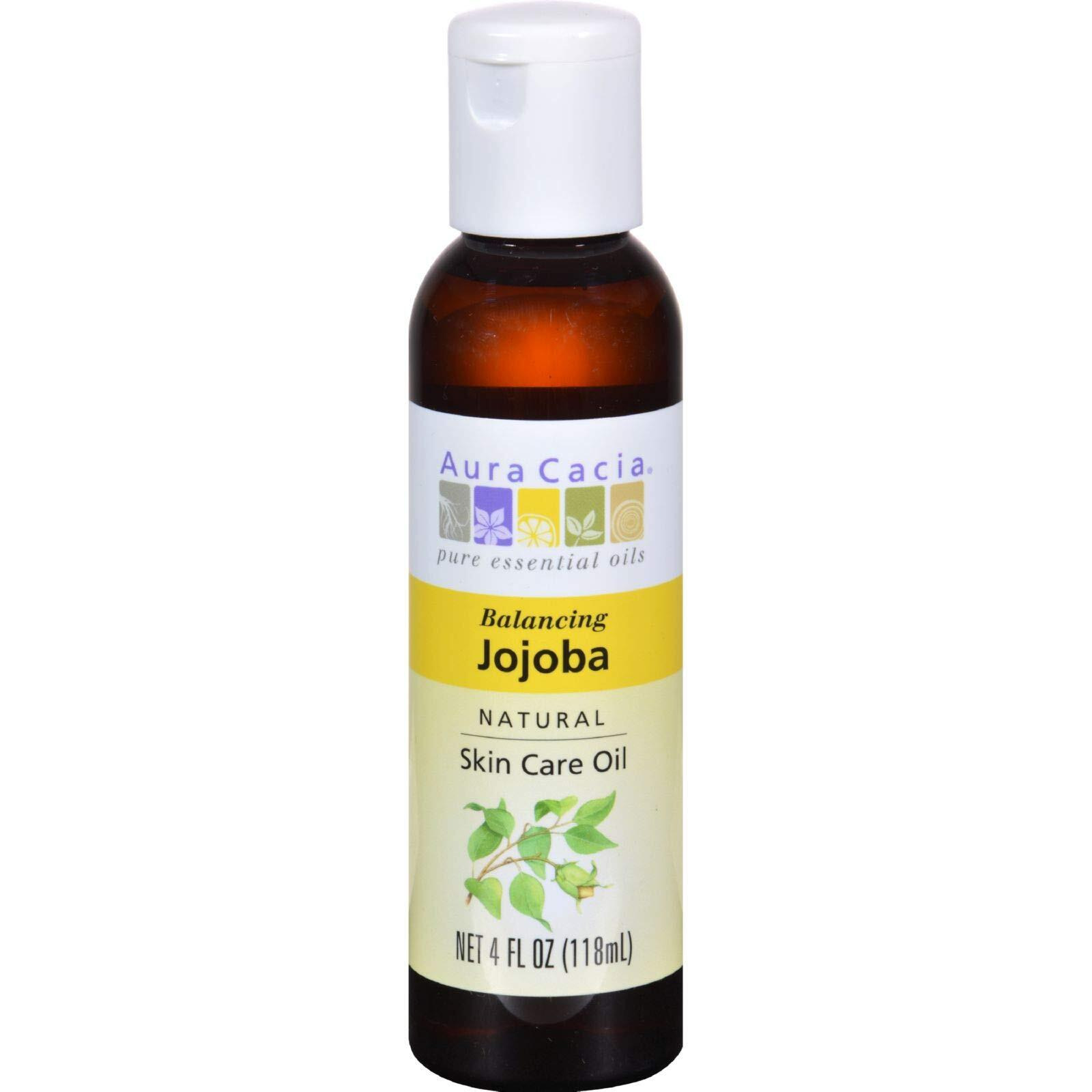 Aura cacia - Jojoba Natural Skin care Oil - 4 Fl Oz(D0102H5K7W2)