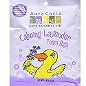 Aura Cacia Calming Foam Bath, Lavender Essentials Oil 2.50 oz (Pack of 6)