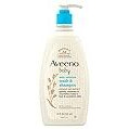 Aveeno Baby Daily Moisture Gentle Bath Wash & Shampoo with Natural Oat Extract, Hypoallergenic, Tear-Free & Paraben-Free Formula For Sensitive Hair & Skin, Lightly Scented, 18 fl. oz