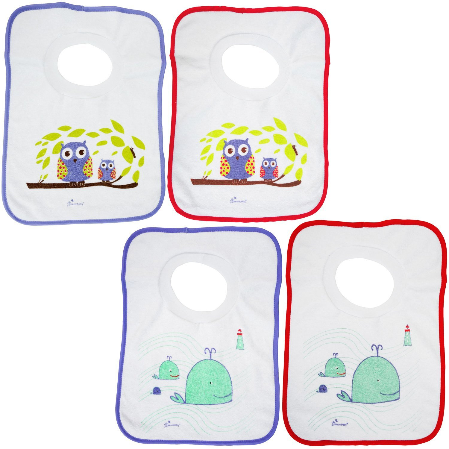 Pullover Bibs - 4 Pack