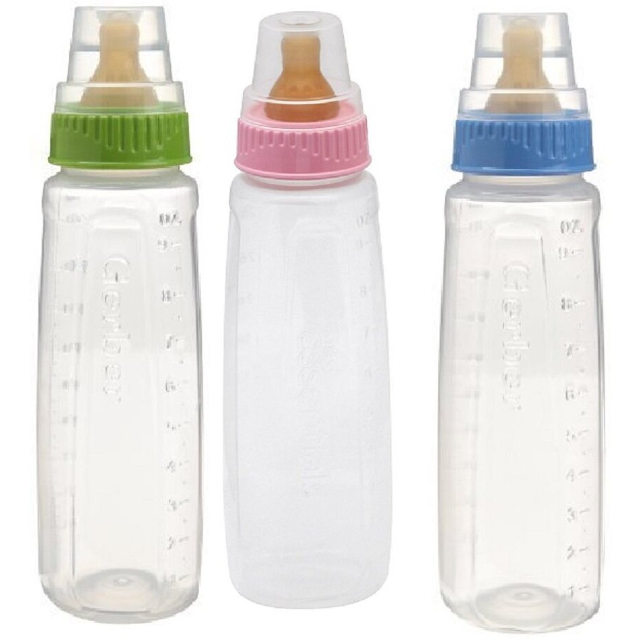 Clearview Plastic 9 oz Bottle Nurser, Color May Vary 1 Count (6 Pack)