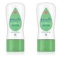 Johnsons Baby Oil Gel Aloe and Vitamin-E 6.5 Ounce (192ml) (Pack of 2)