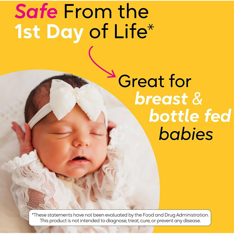 BioGaia Protectis Probiotics Drops for Baby, Infants, Newborn and Kids Colic, Spit-Up, Constipation and Digestive Comfort, 5 ML, 0.17 oz, 1 Pack