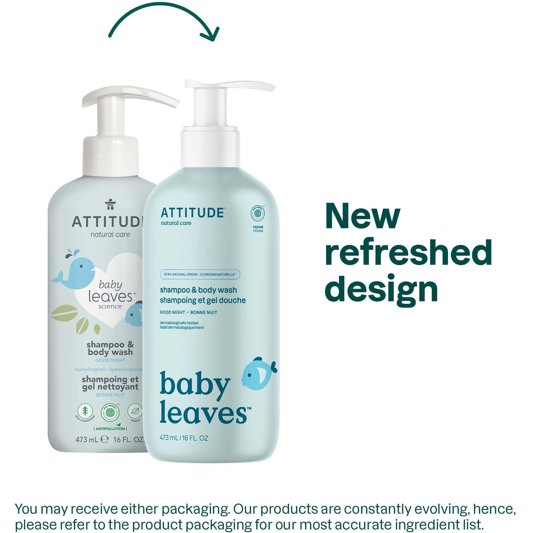 Attitude - Baby Wash 2in1 good Nite - 1 Each 1-16 Oz(D0102H54SH8)