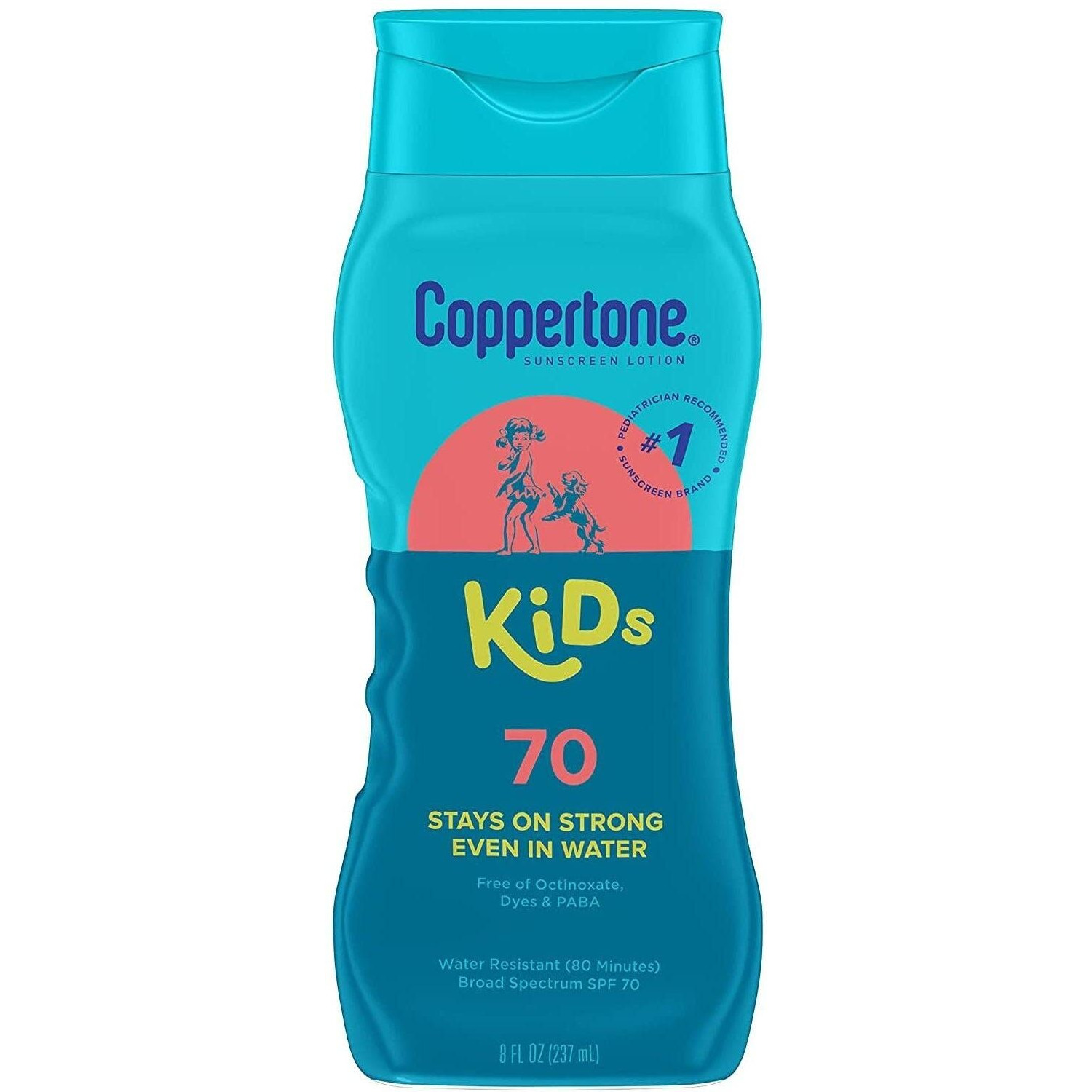 Coppertone Spf70 Kids Lotion 8 Ounce (237ml) (Pack of 3)