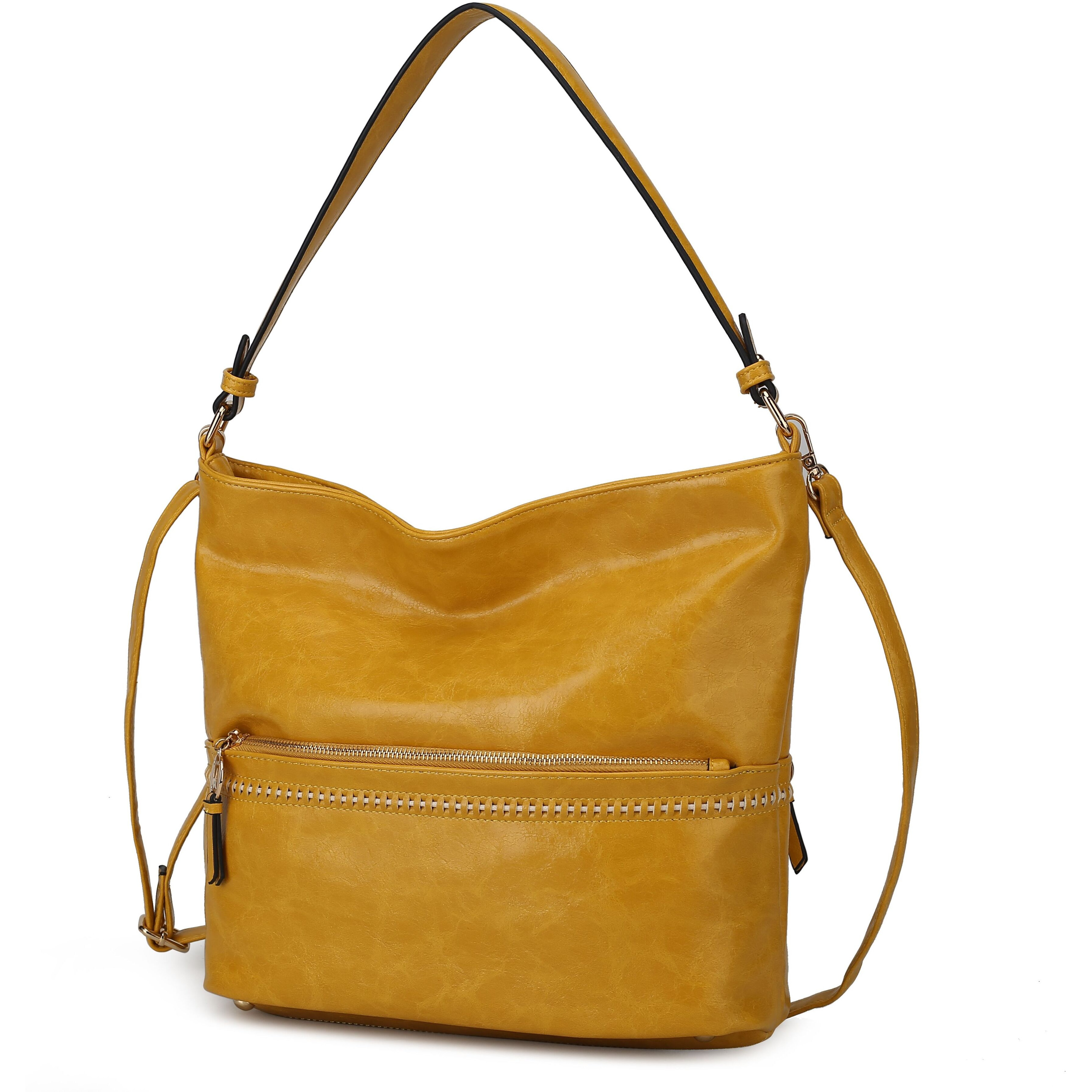 MKF collection Sierra Hobo Handbag Vegan Leather Womens by Mia K(D0102HA97NA)
