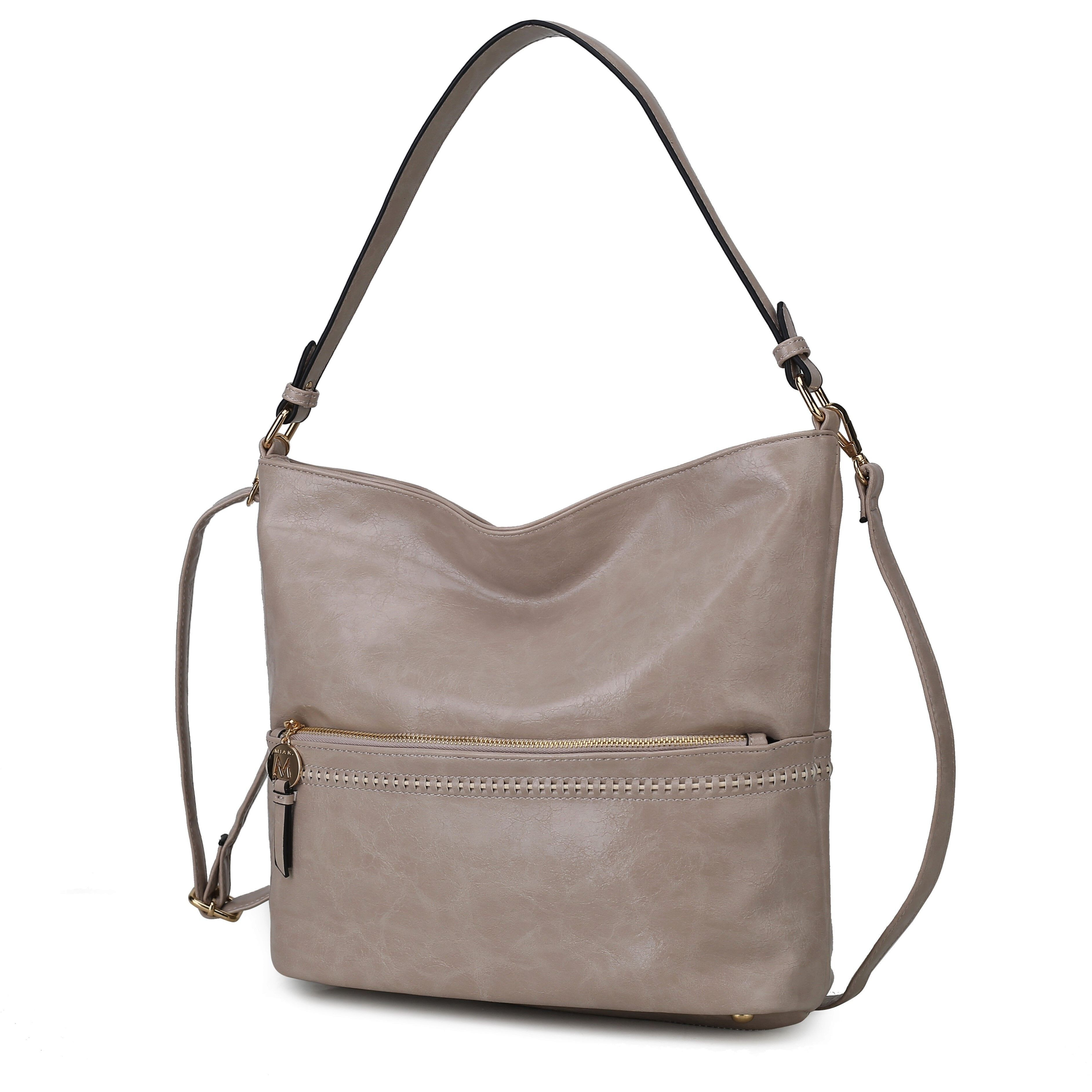 MKF collection Sierra Hobo Handbag Vegan Leather Womens by Mia K(D0102HA97NV)