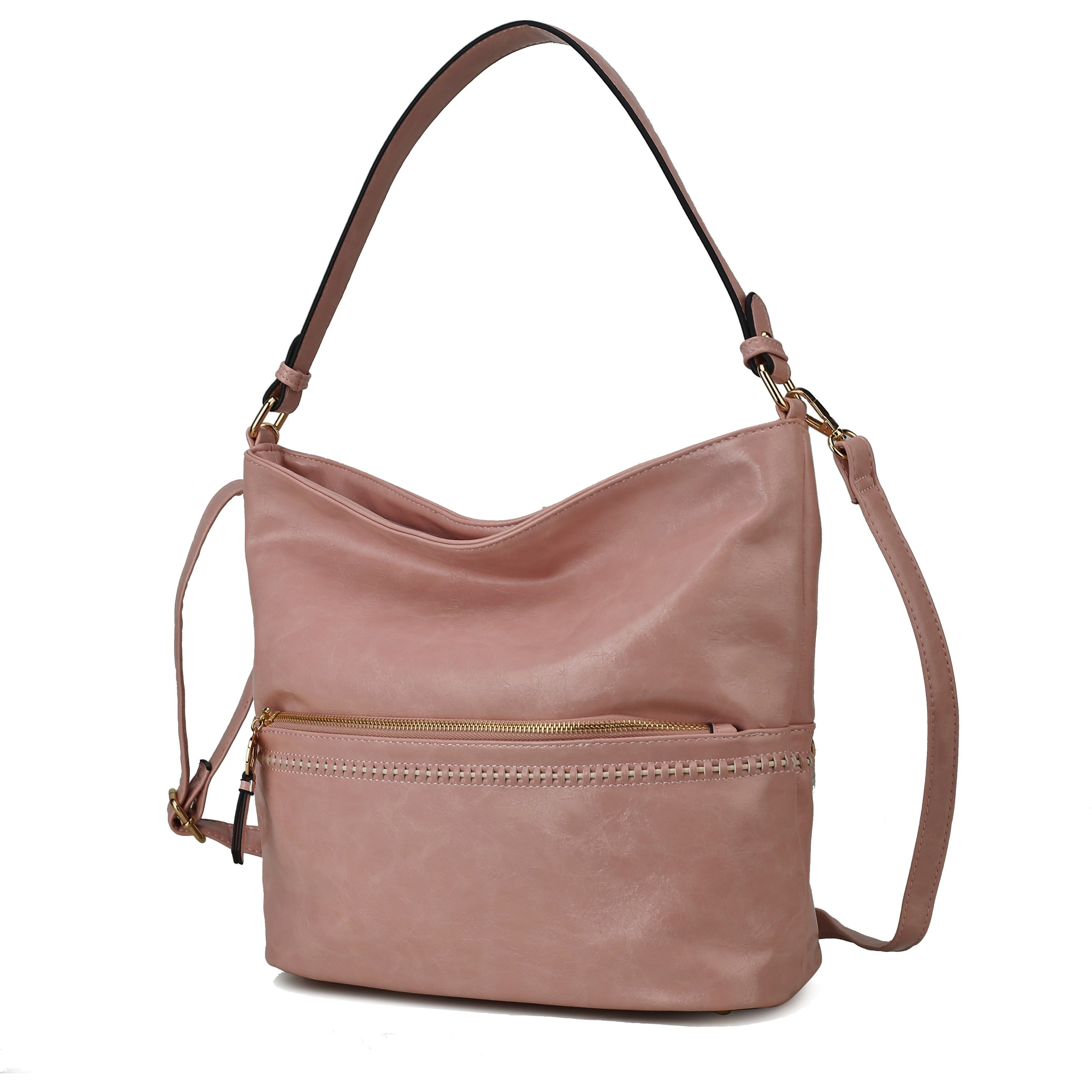MKF collection Sierra Hobo Handbag Vegan Leather Womens by Mia K(D0102HA97TA)