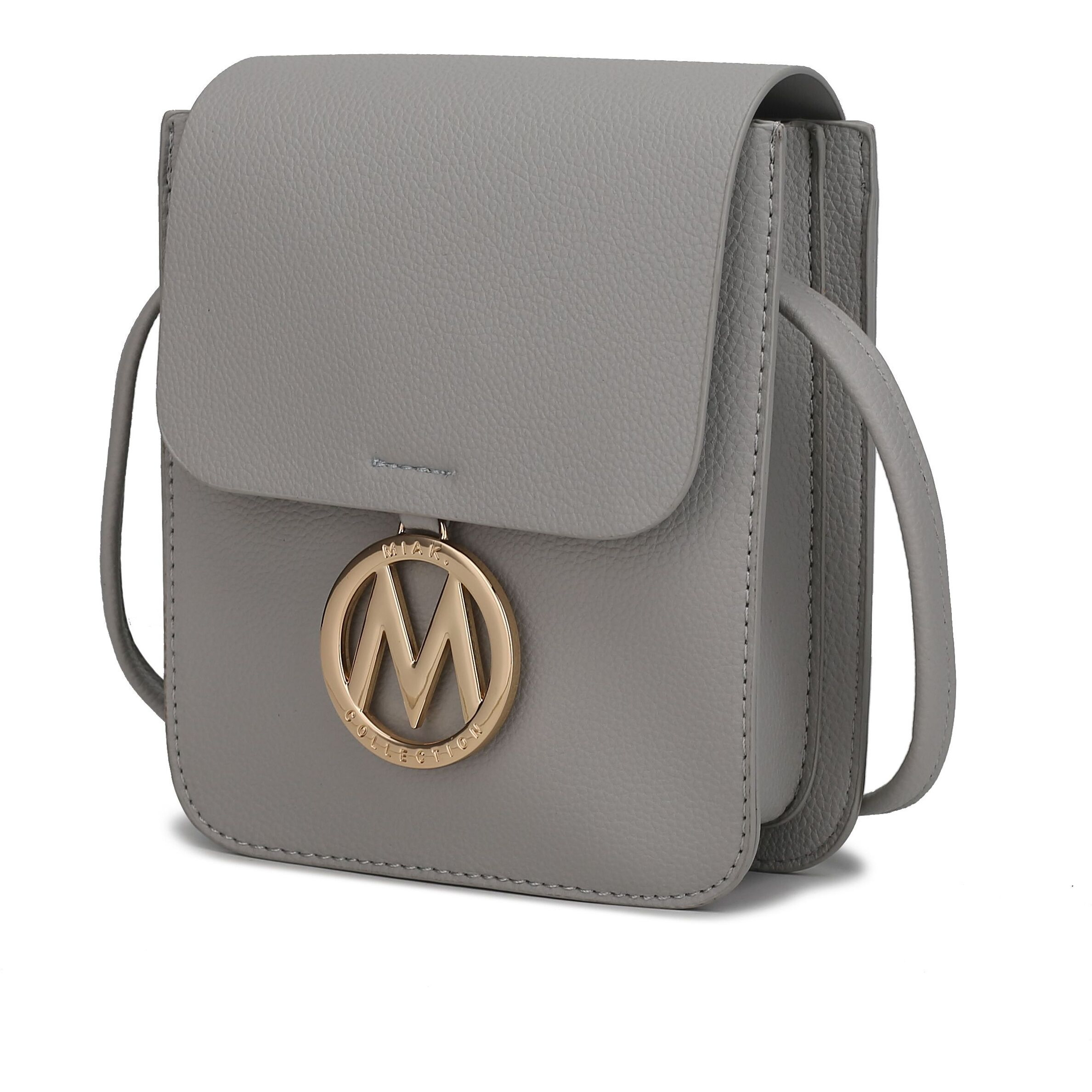MKF collection Skylar Messenger Handabag Vegan Leather Womens by Mia K(D0102HA97TW)