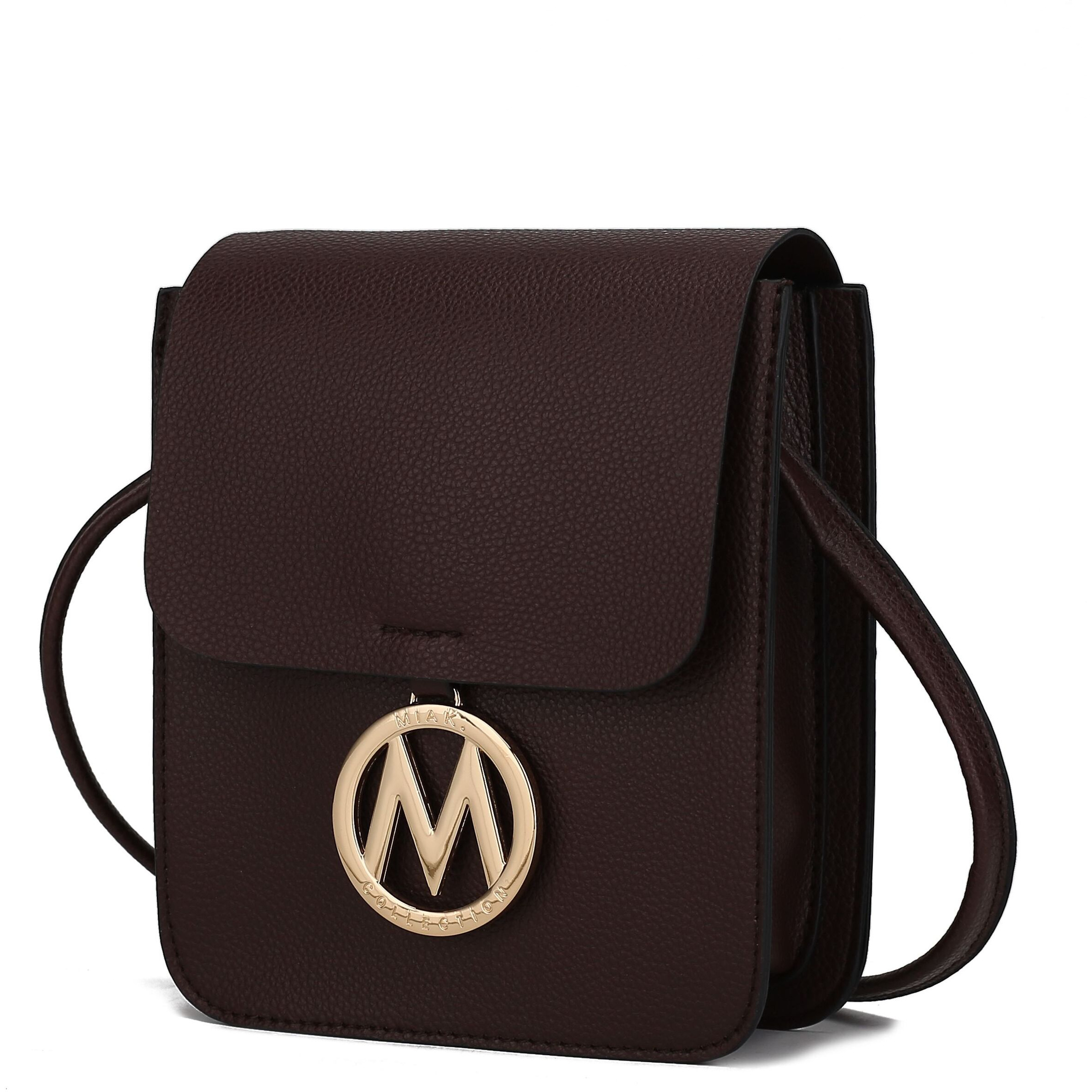 MKF collection Skylar Messenger Handabag Vegan Leather Womens by Mia K(D0102HA97U7)