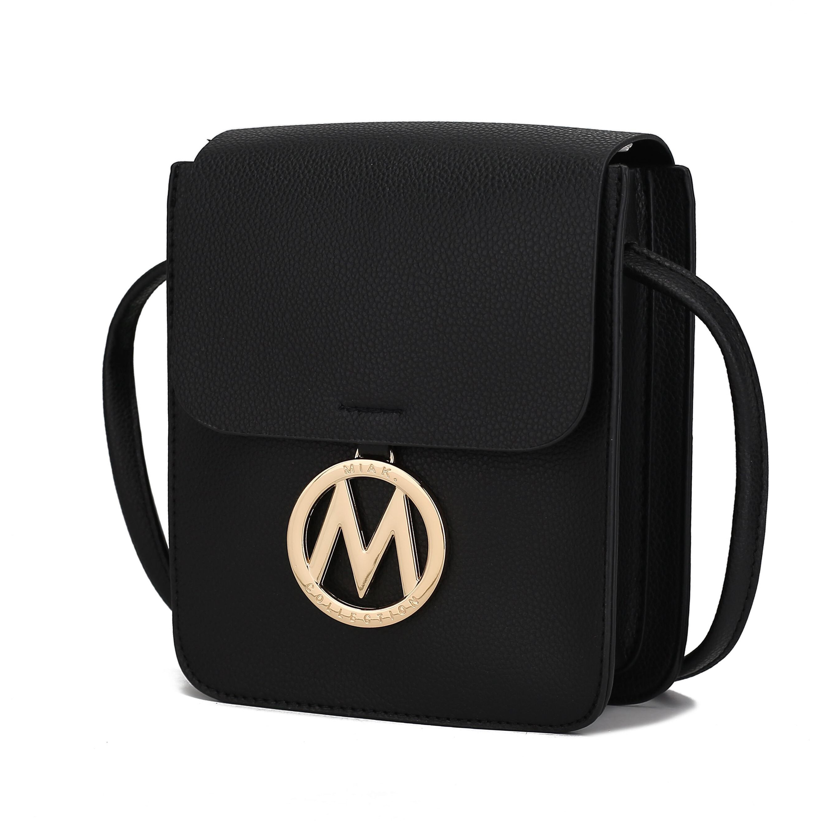 MKF collection Skylar Messenger Handabag Vegan Leather Womens by Mia K(D0102HA95HA)