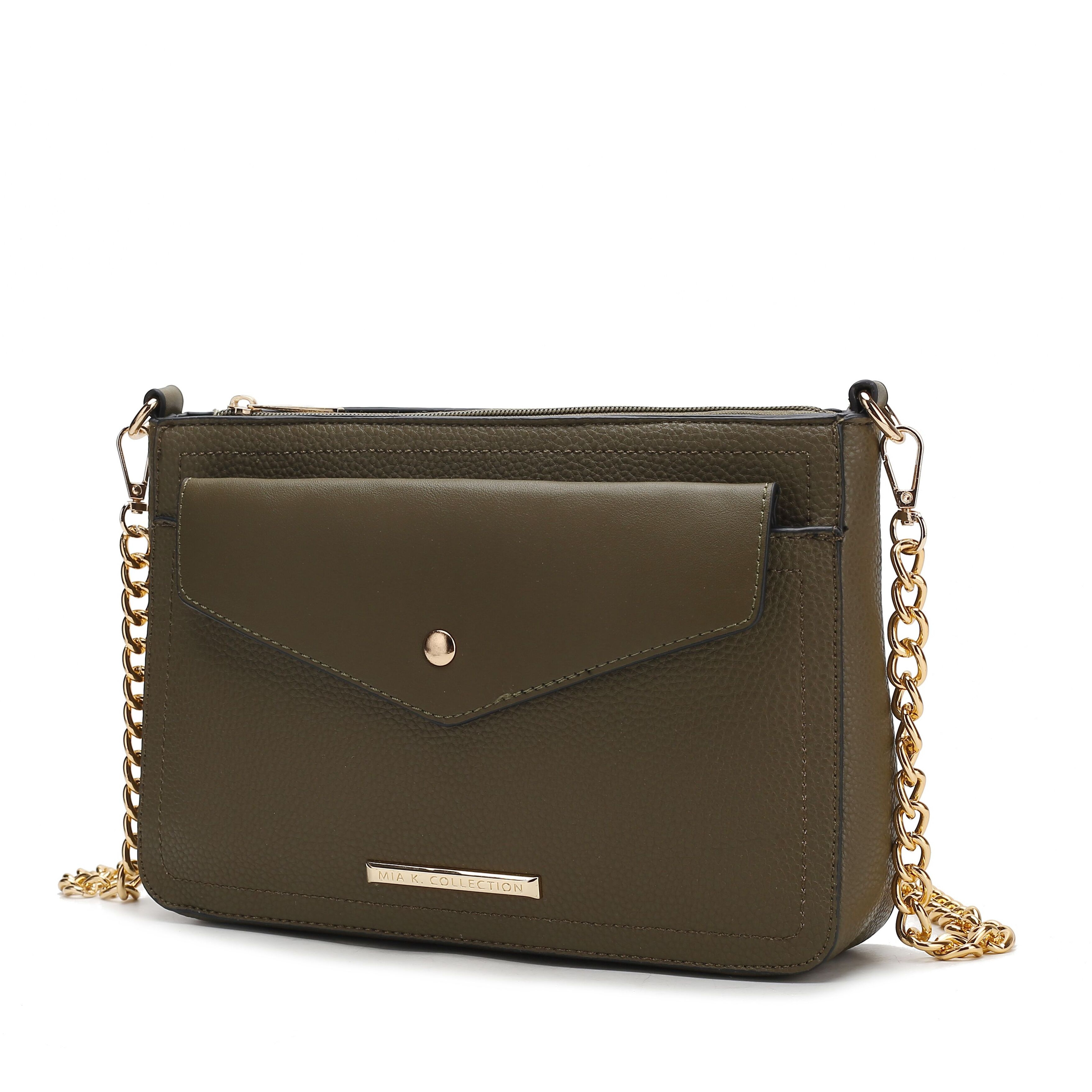 MKF collection Maribel crossbody Handbag Vegan Leather Women by Mia K(D0102HAQDXU)