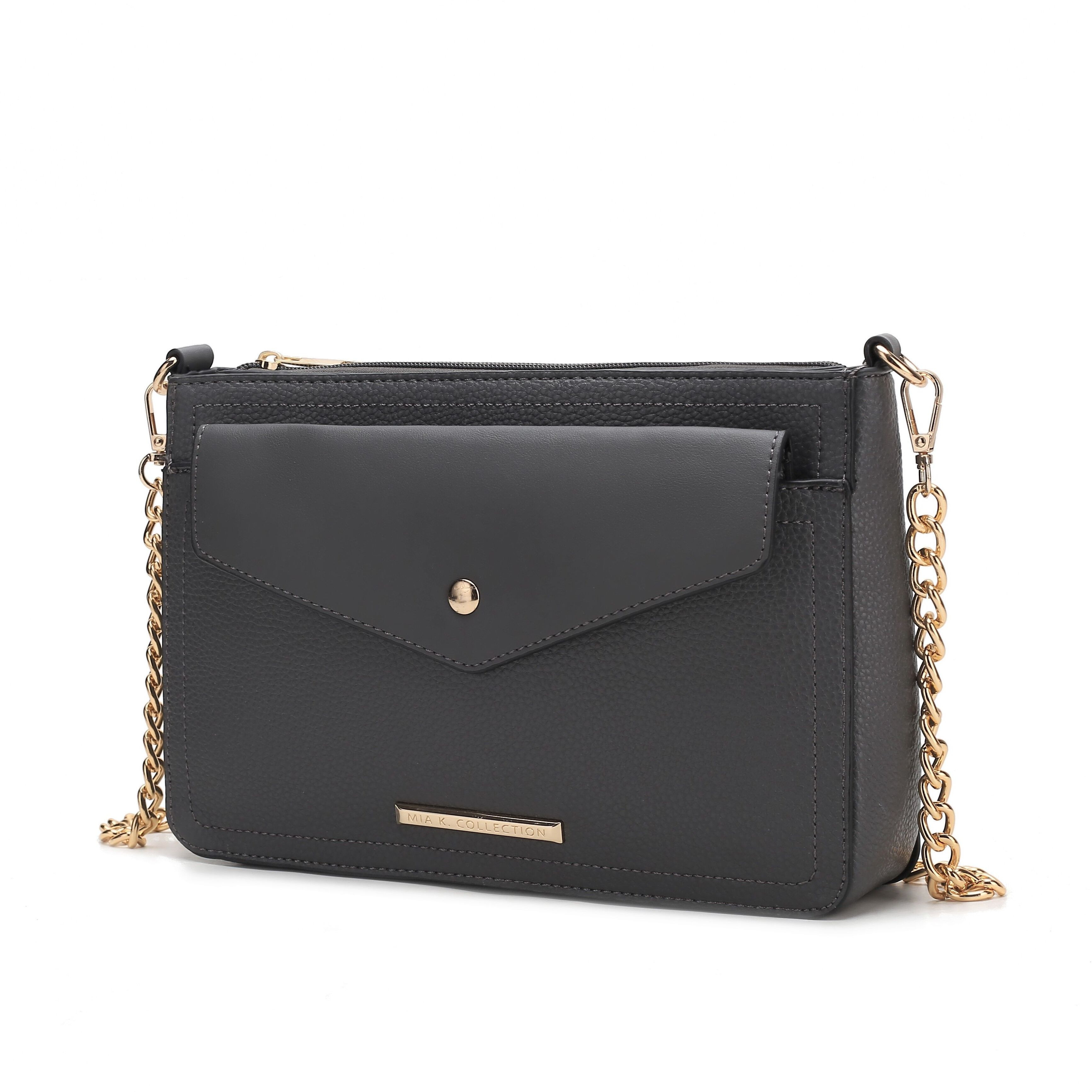 MKF collection Maribel crossbody Handbag Vegan Leather Women by Mia K(D0102HAQD7V)