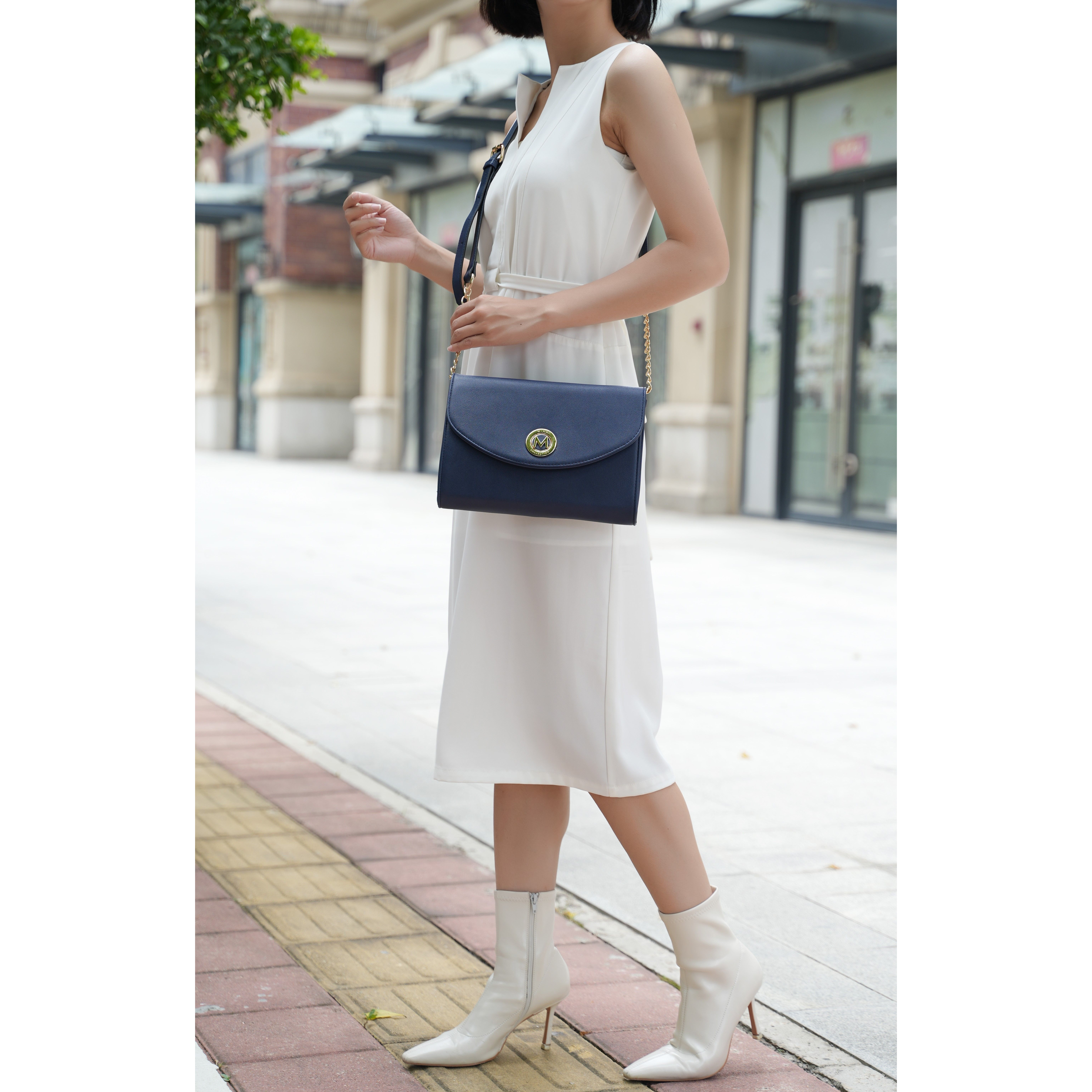 MKF collection Andra crossbody Handbag Vegan Leather Women by Mia K (D0102H9XVgW)