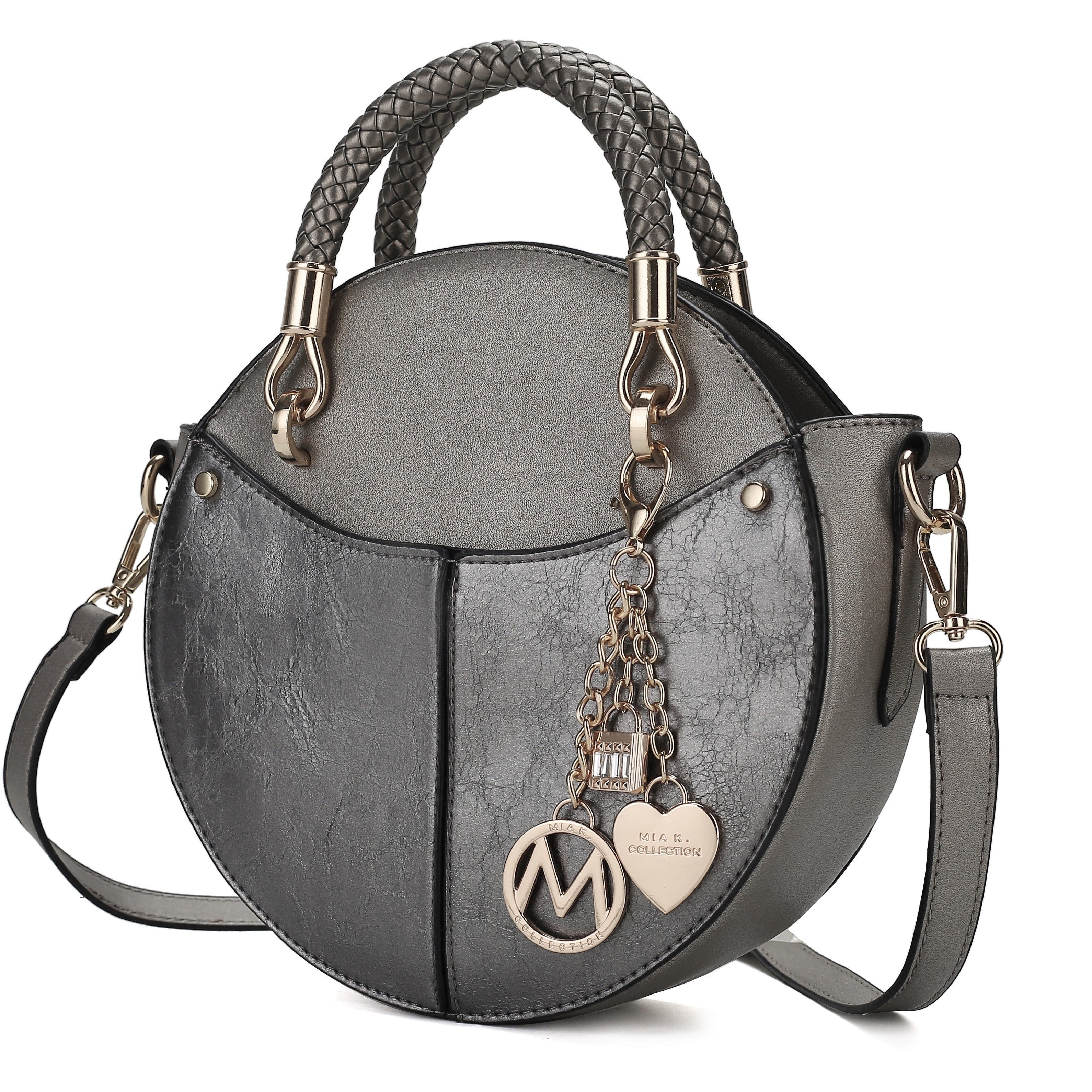 MKF collection Nobella crossbody Handbag Vegan Leather Women by Mia K(D0102H9928W)