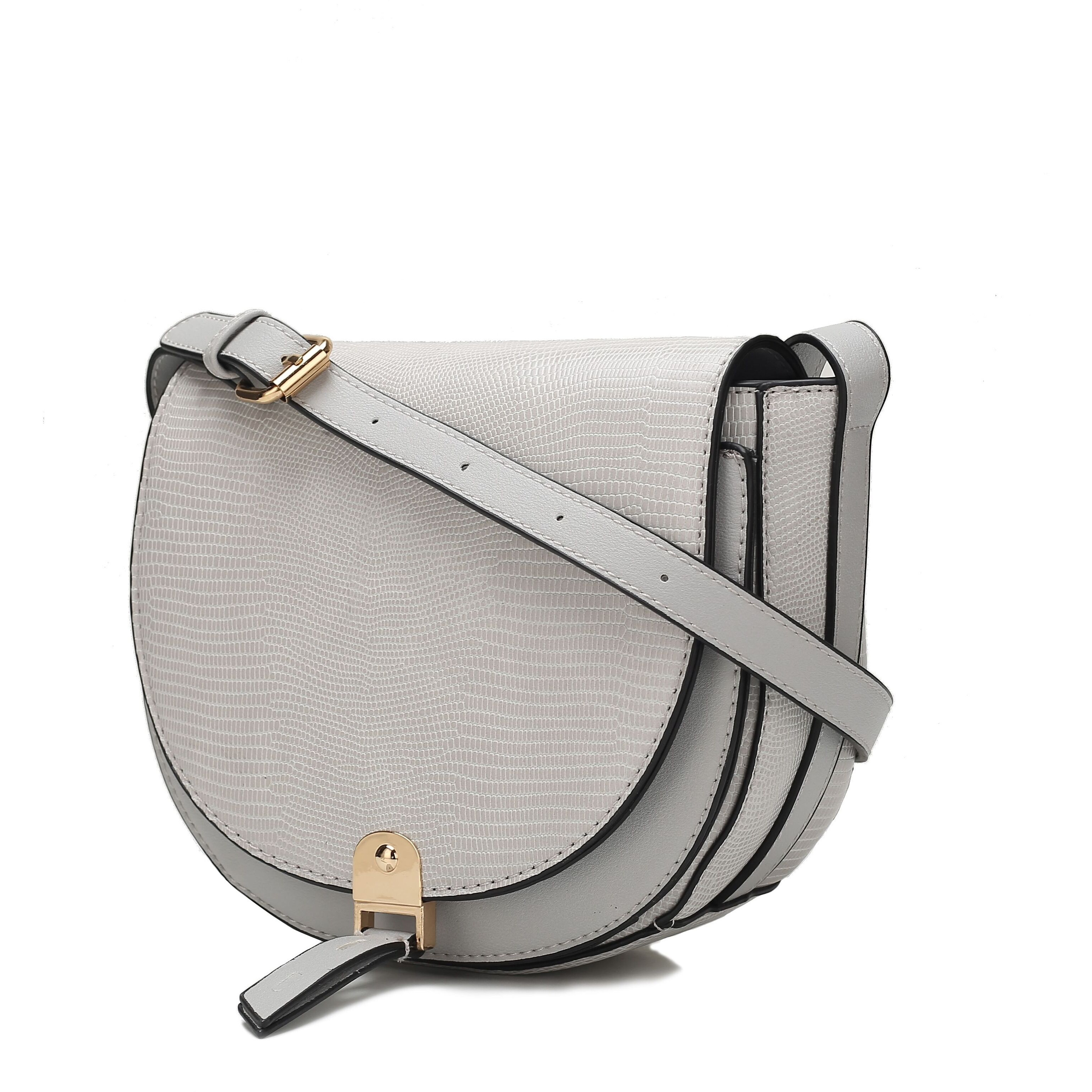 MKF collection Adalyn Snake Embossed Vegan Leather Women Shoulder Bag by Mia K(D0102H9KJEU)