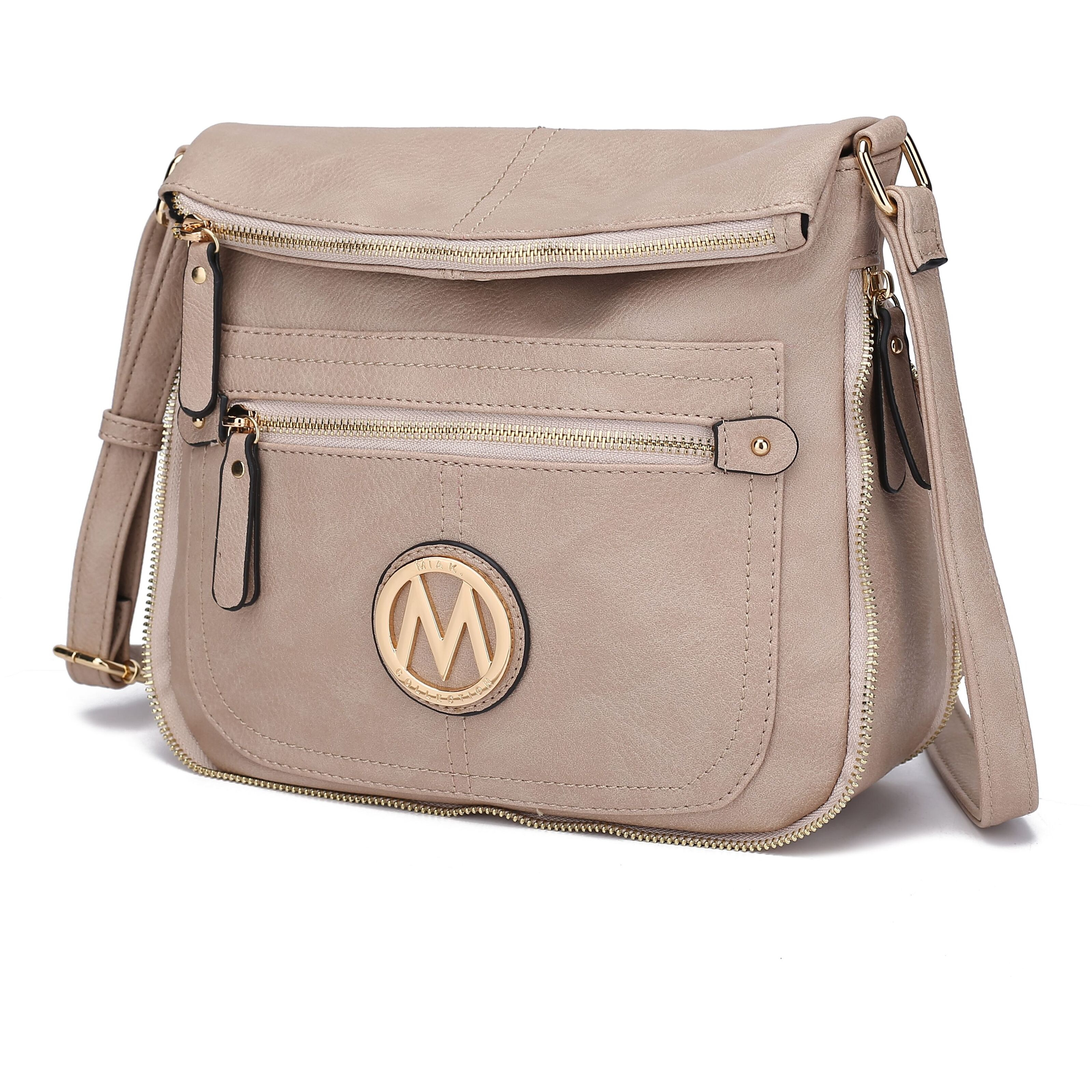 MKF collection Luciana crossbody Bag Vegan Leather Women by Mia K(D0102H9WcAV)