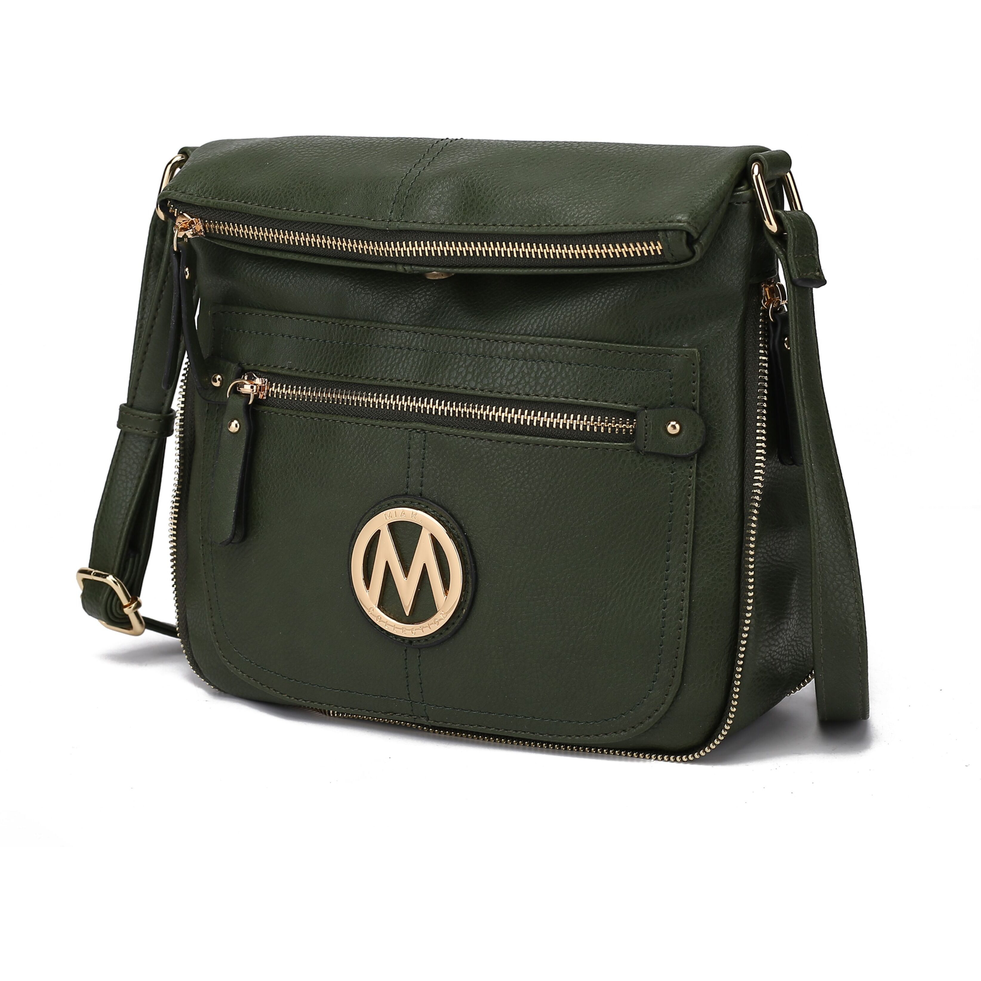 MKF collection Luciana crossbody Bag Vegan Leather Women by Mia K(D0102H9WcSU)