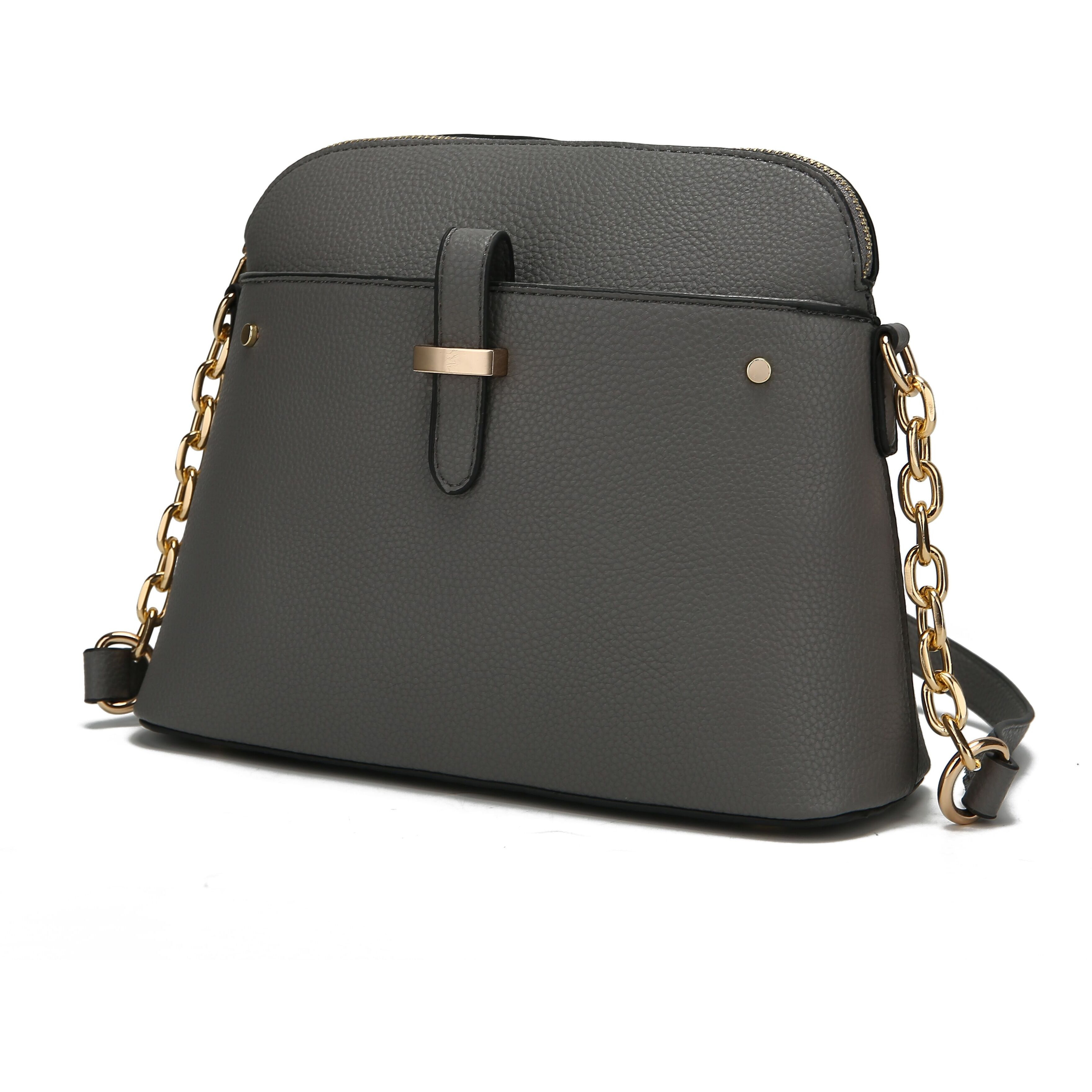 MKF collection Kelisse Solid crossbody Handbag Vegabn Leather Women by Mia K(D0102H9TV8W)