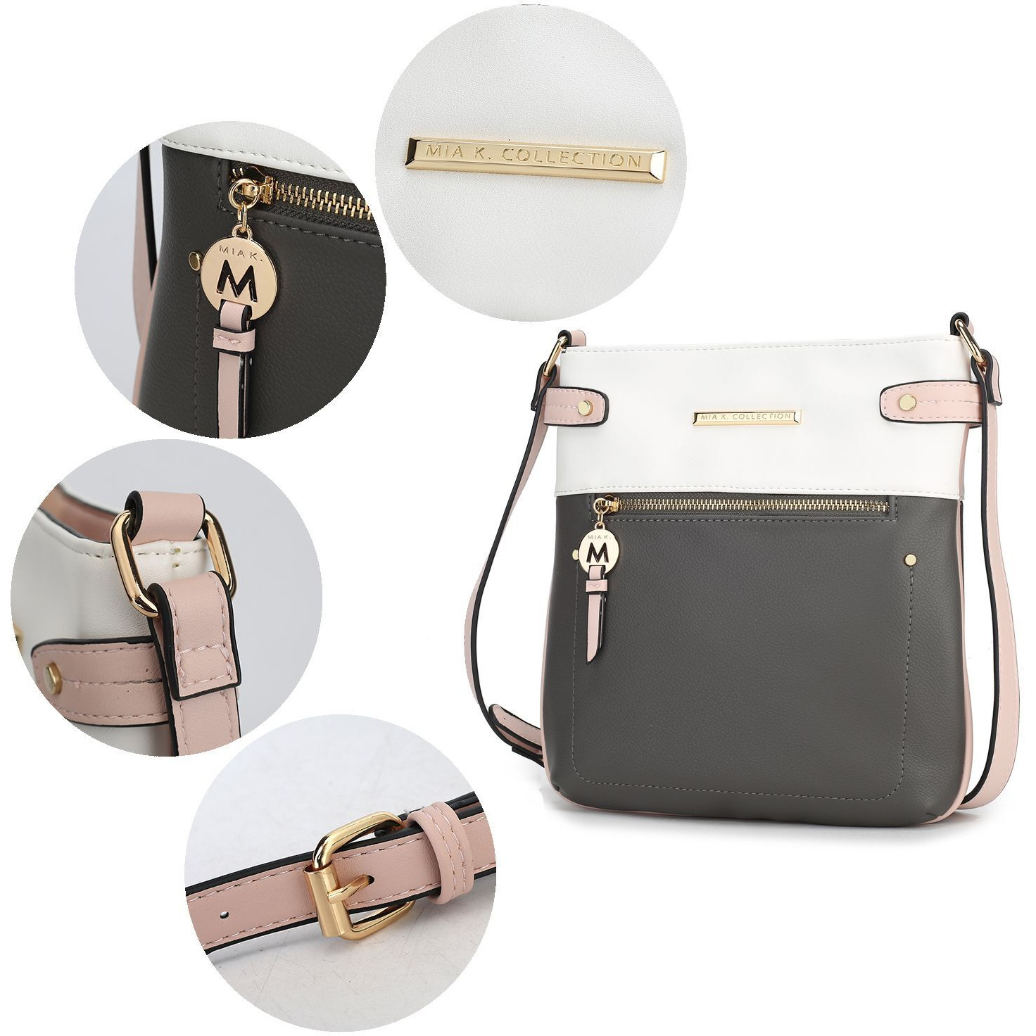 MFK collection camilla crossbody Handbag by Mia K(D0102HIS0AU)