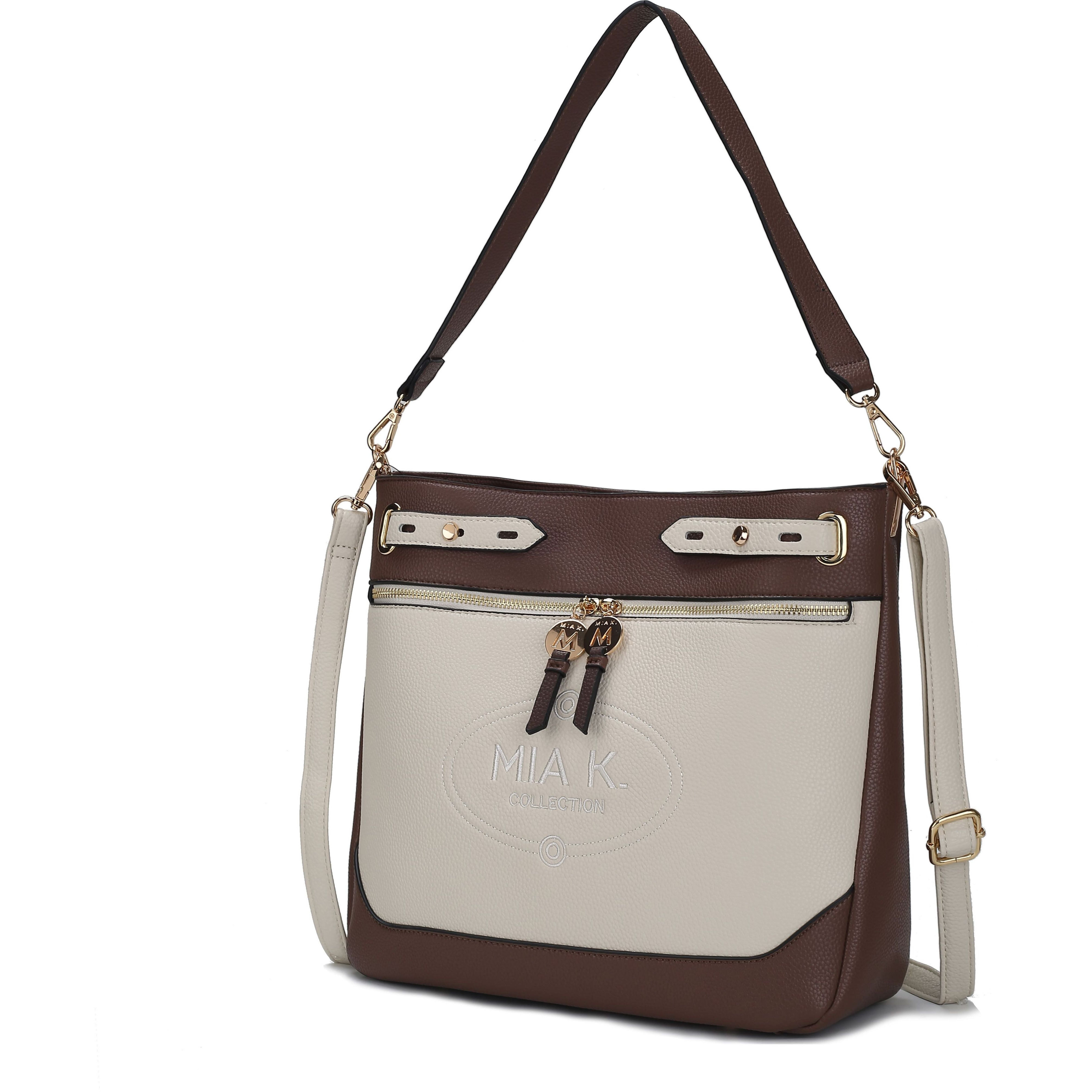 MKF collection Evie two tone Vegan Leather Women Shoulder bag by Mia k(D0102HI9VVA)