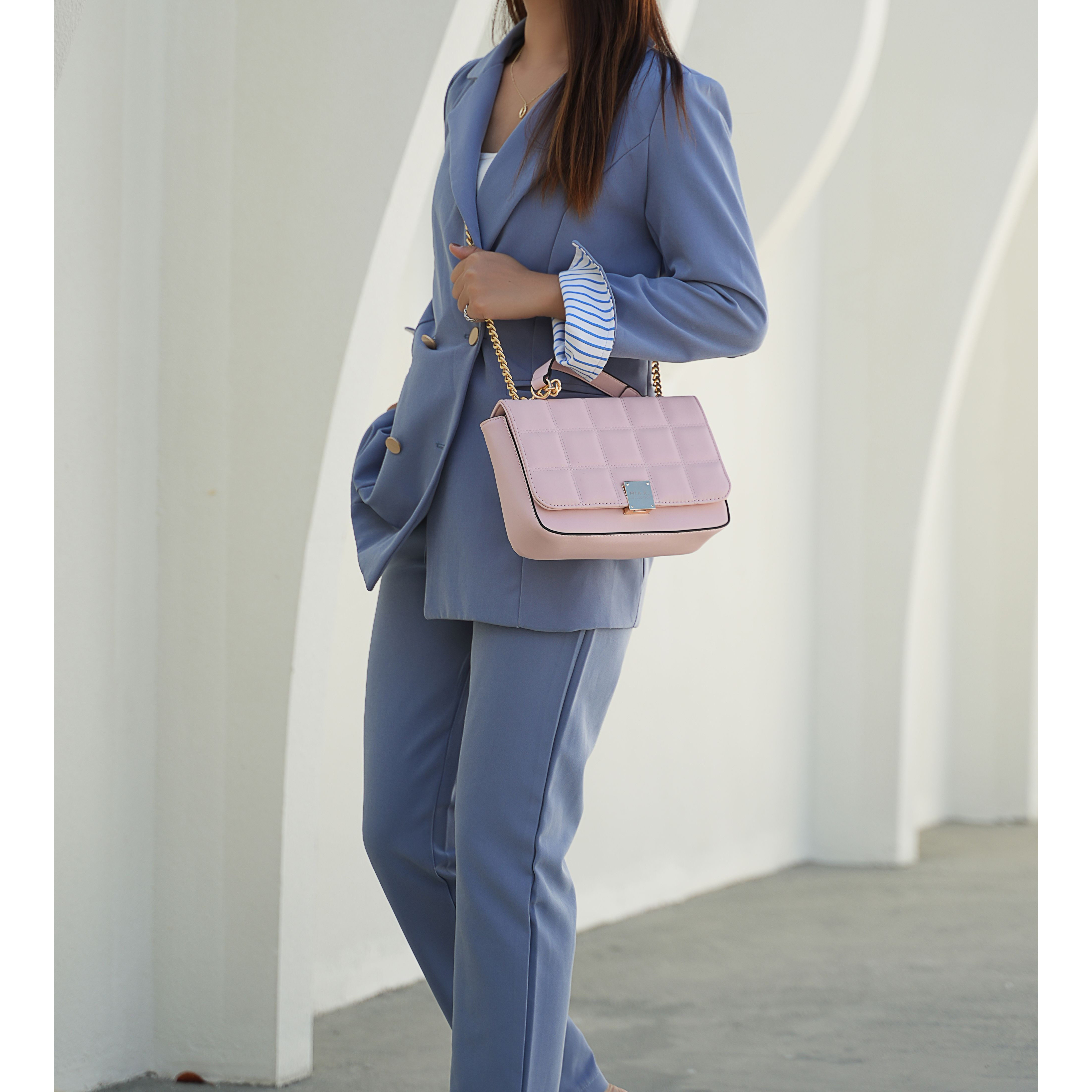 MKF collection Nyra quilted Vegan Leather Women Shoulder bag by Mia k(D0102HI9VNV)