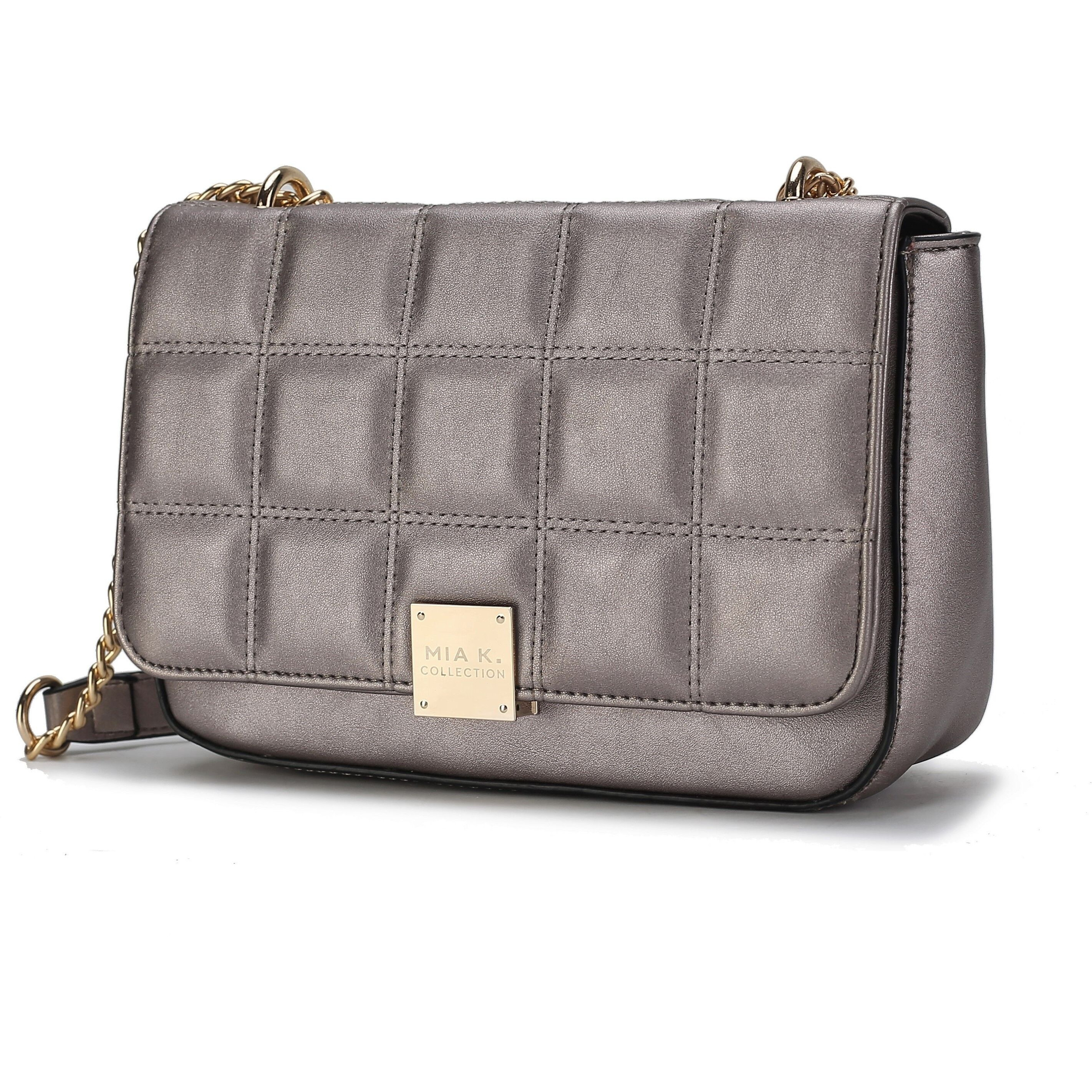 MKF collection Nyra quilted Vegan Leather Women Shoulder bag by Mia k(D0102HI9VKY)