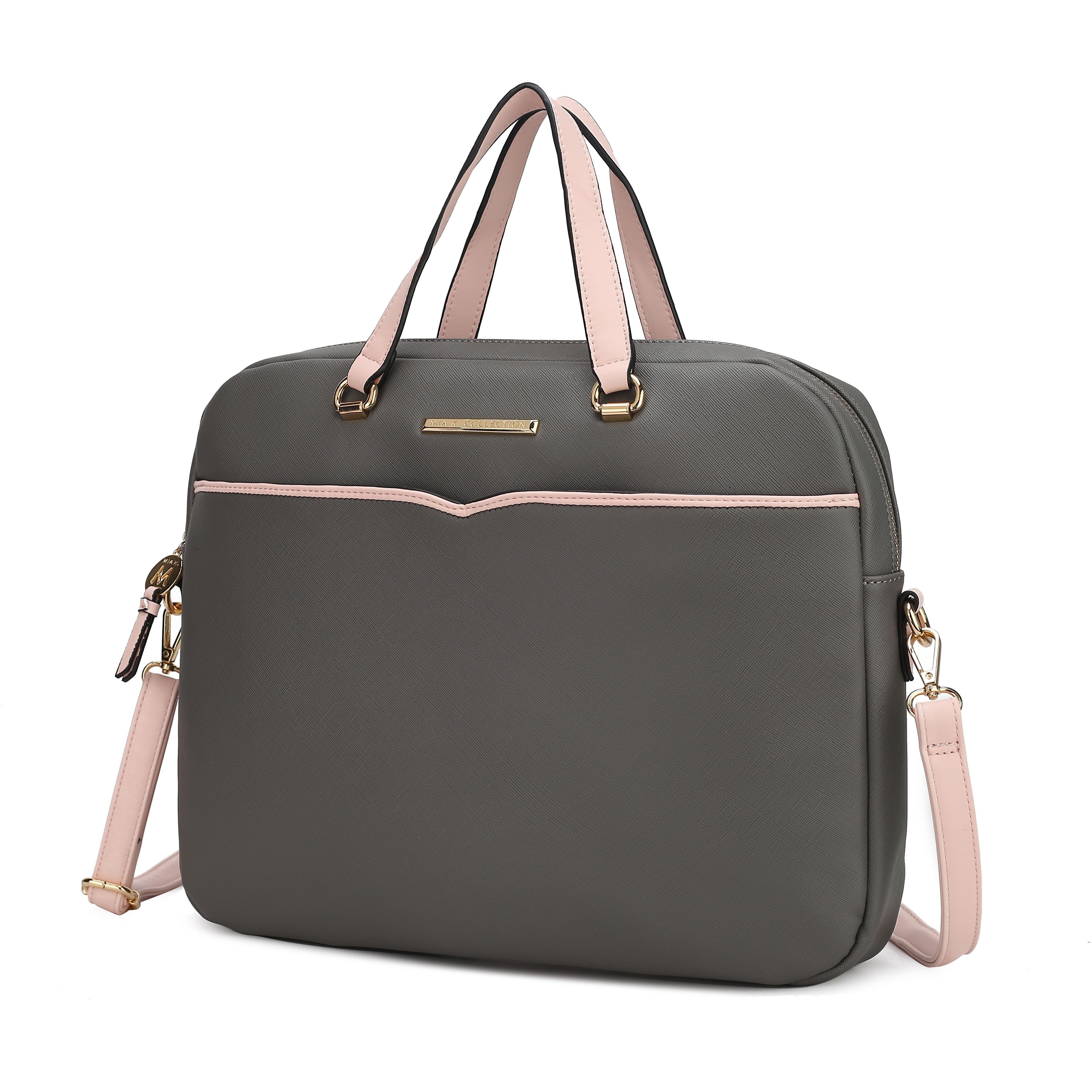 MKF collection Rose Briefcase by Mia K(D0102HIc8AW)