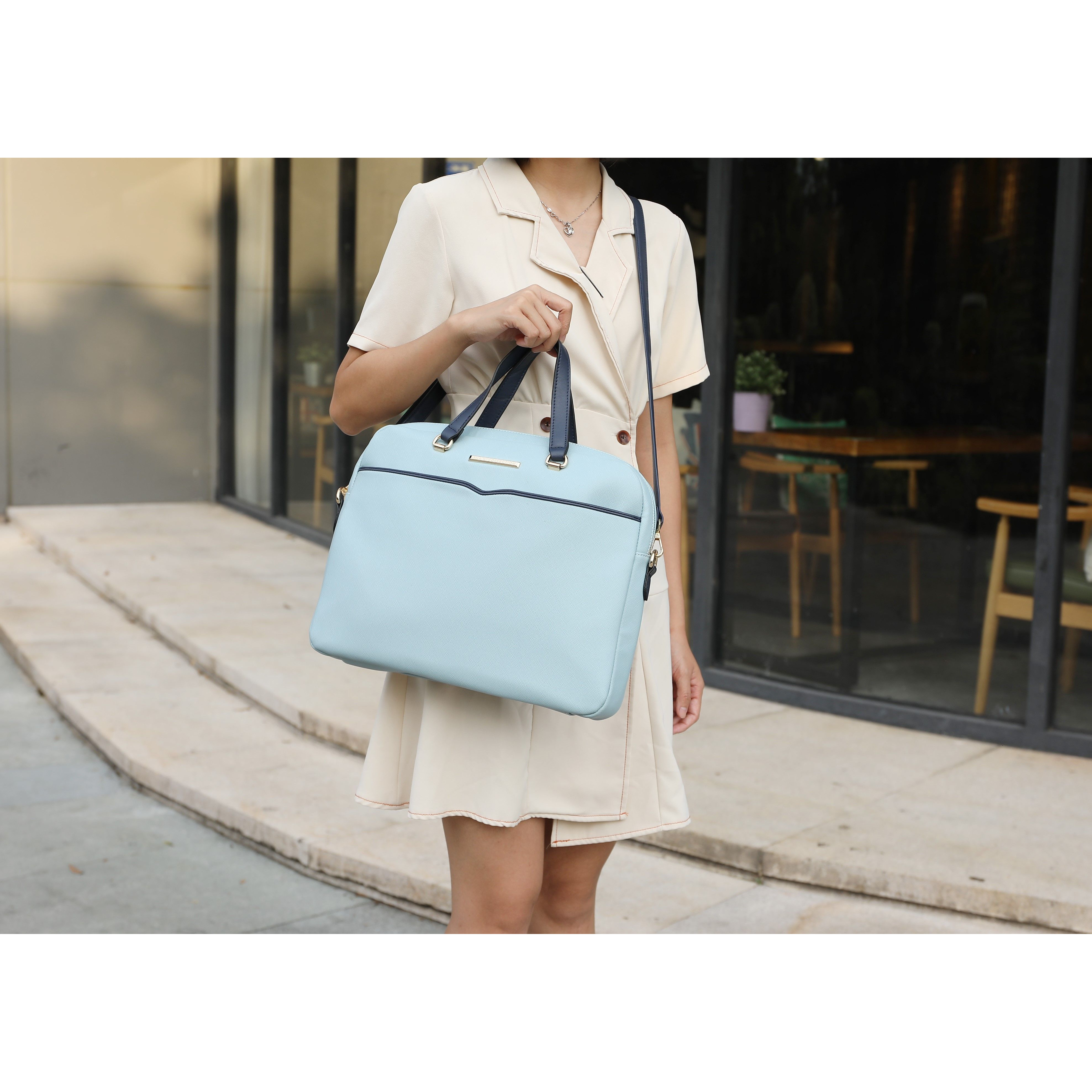 MKF collection Rose Briefcase by Mia K(D0102HIc8AW)