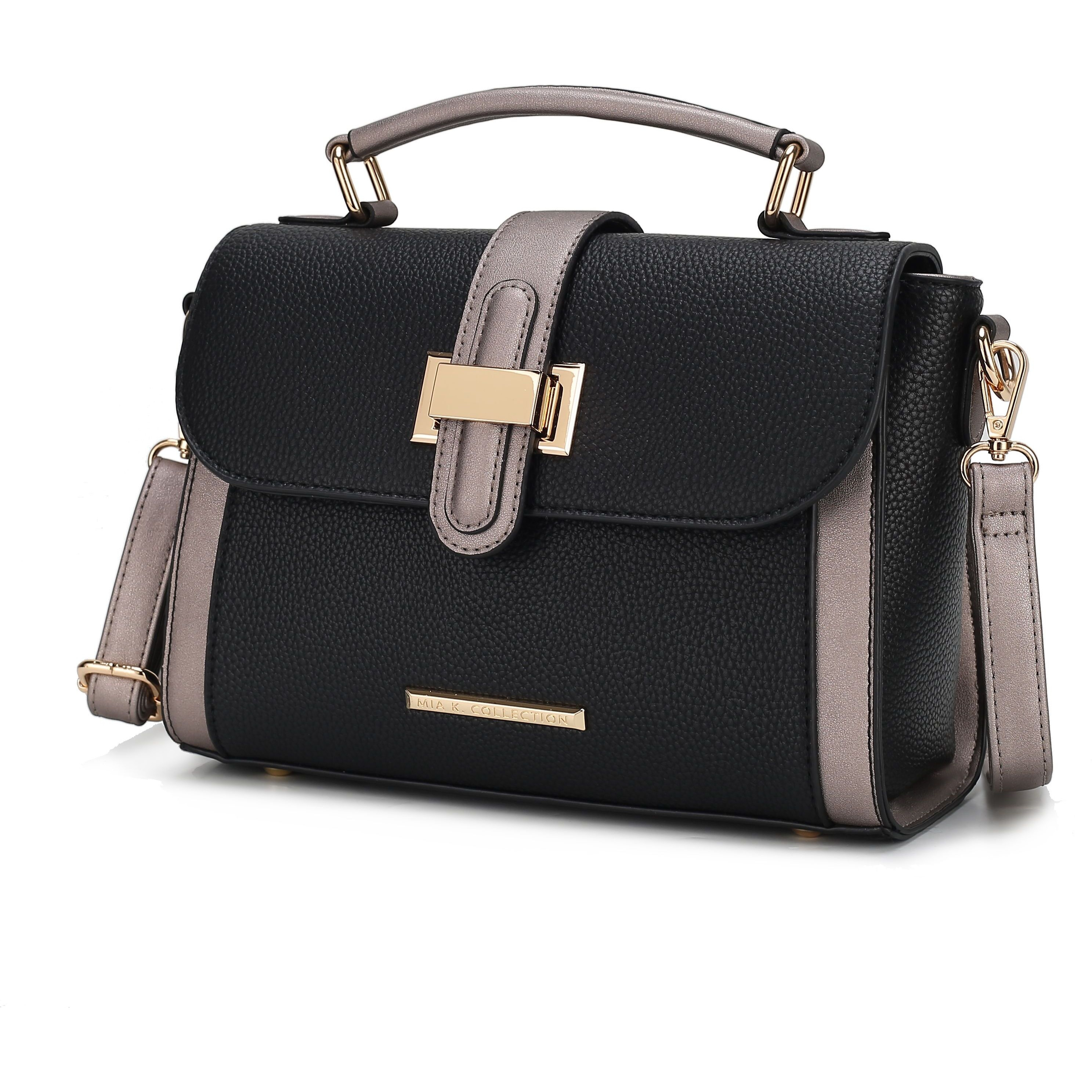 MKF collection Willa color Block Vegan Leather Women Shoulder Bag by Mia k(D0102HIDPEg)