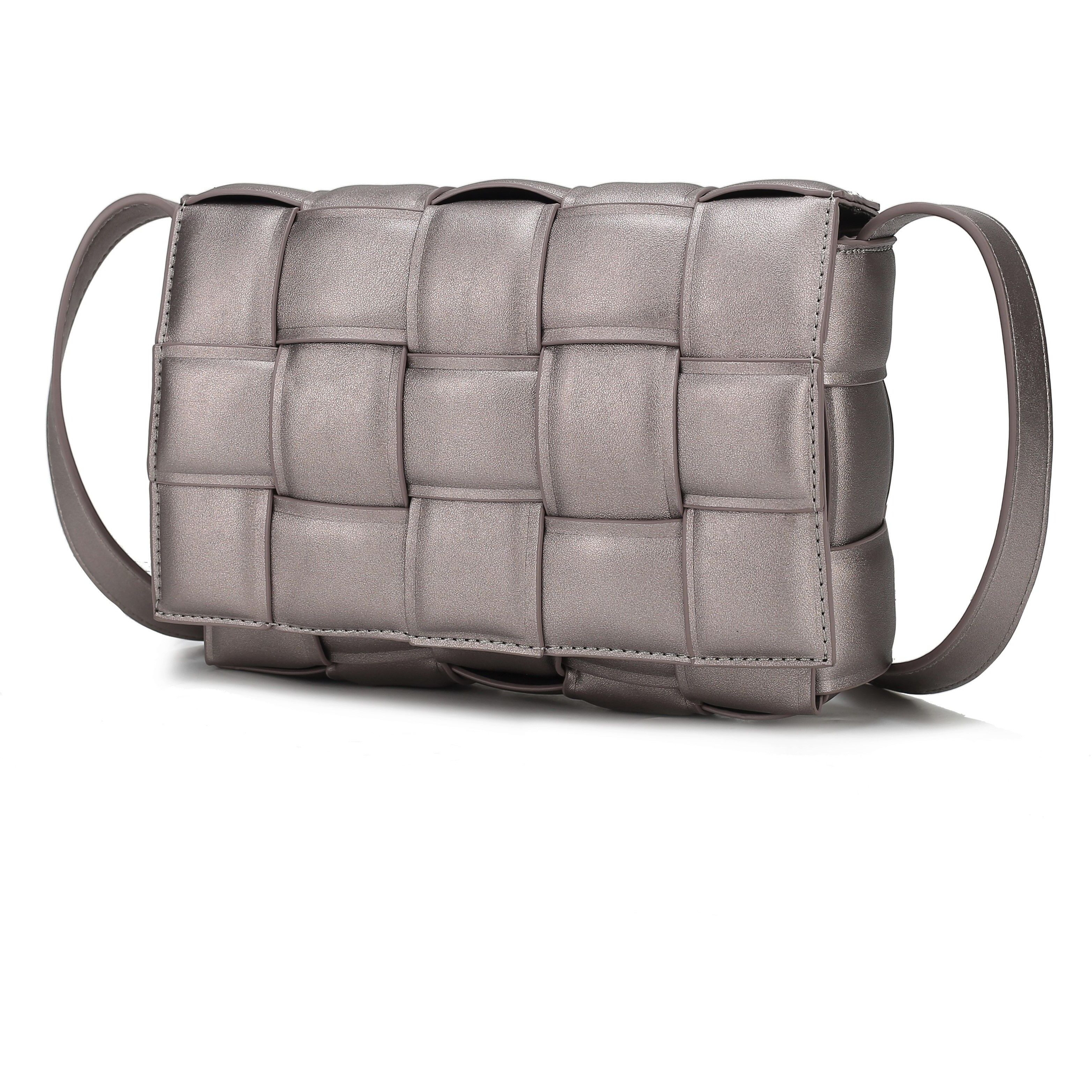 MKF collection ginger Woven Vegan Leather Women Shoulder Bag by Mia k(D0102HIDEKY)