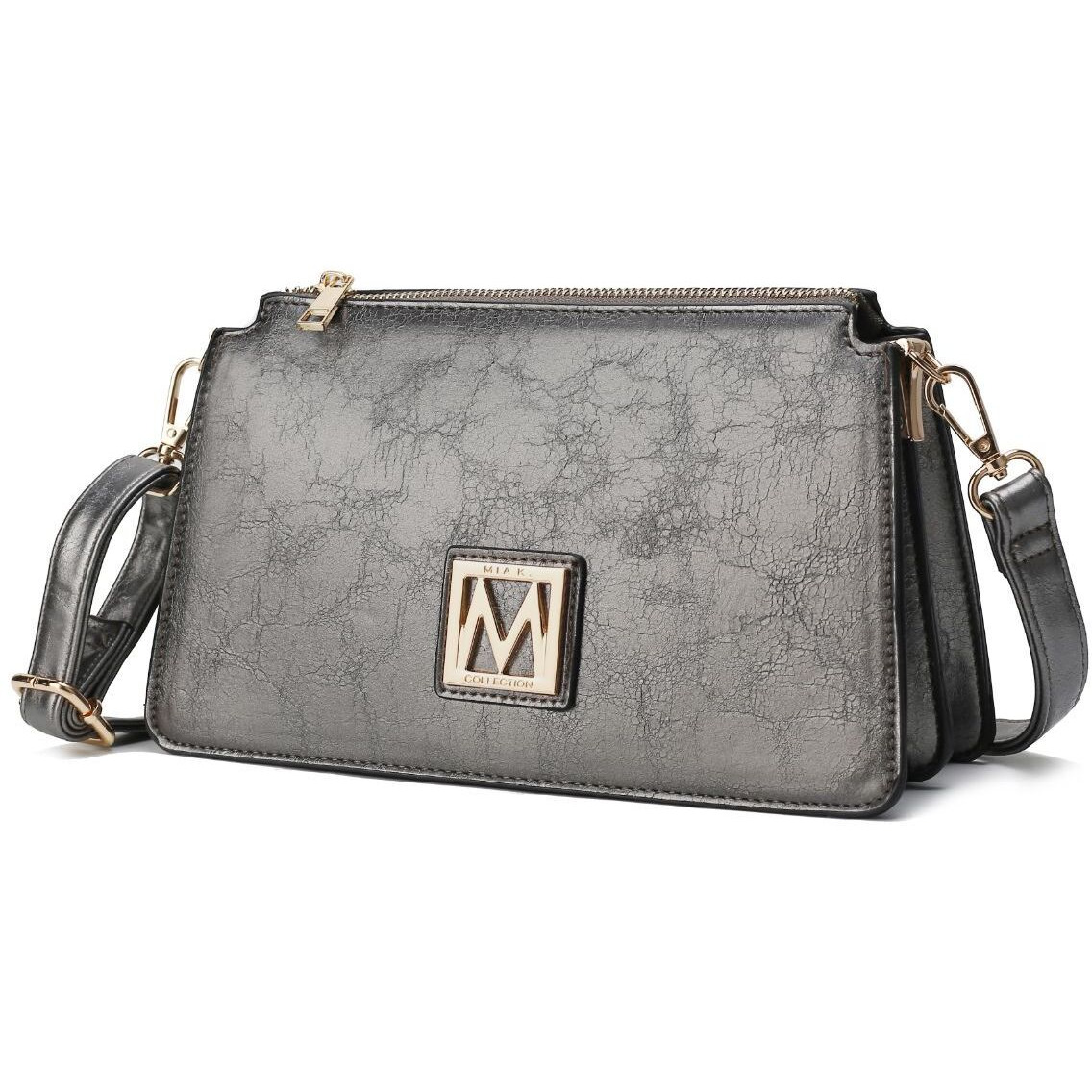 MKF collection Domitila Vegan Leather Women Shoulder Bag by Mia k(D0102HIZU4V)