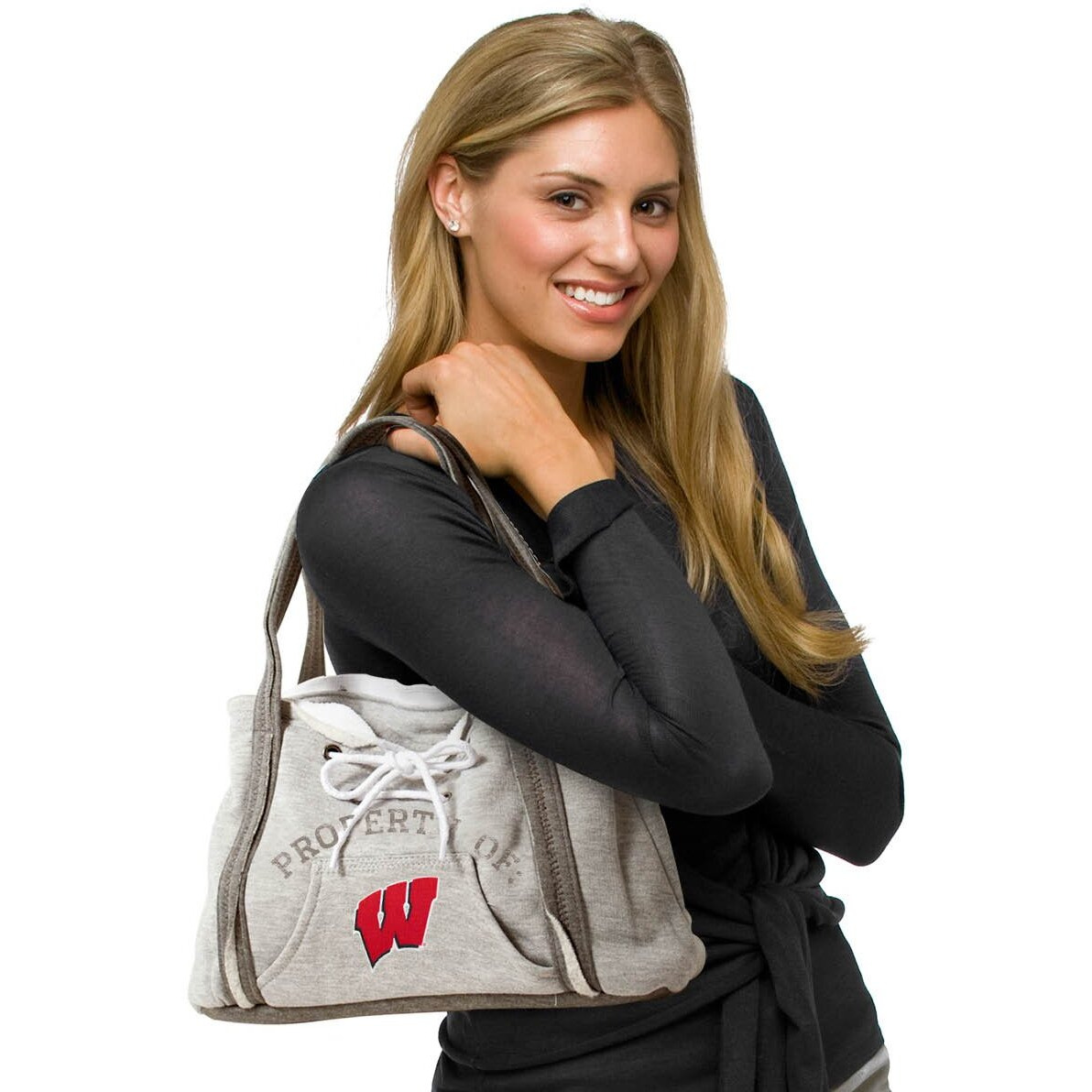 Wisconsin Badgers Hoodie Purse - Special Order