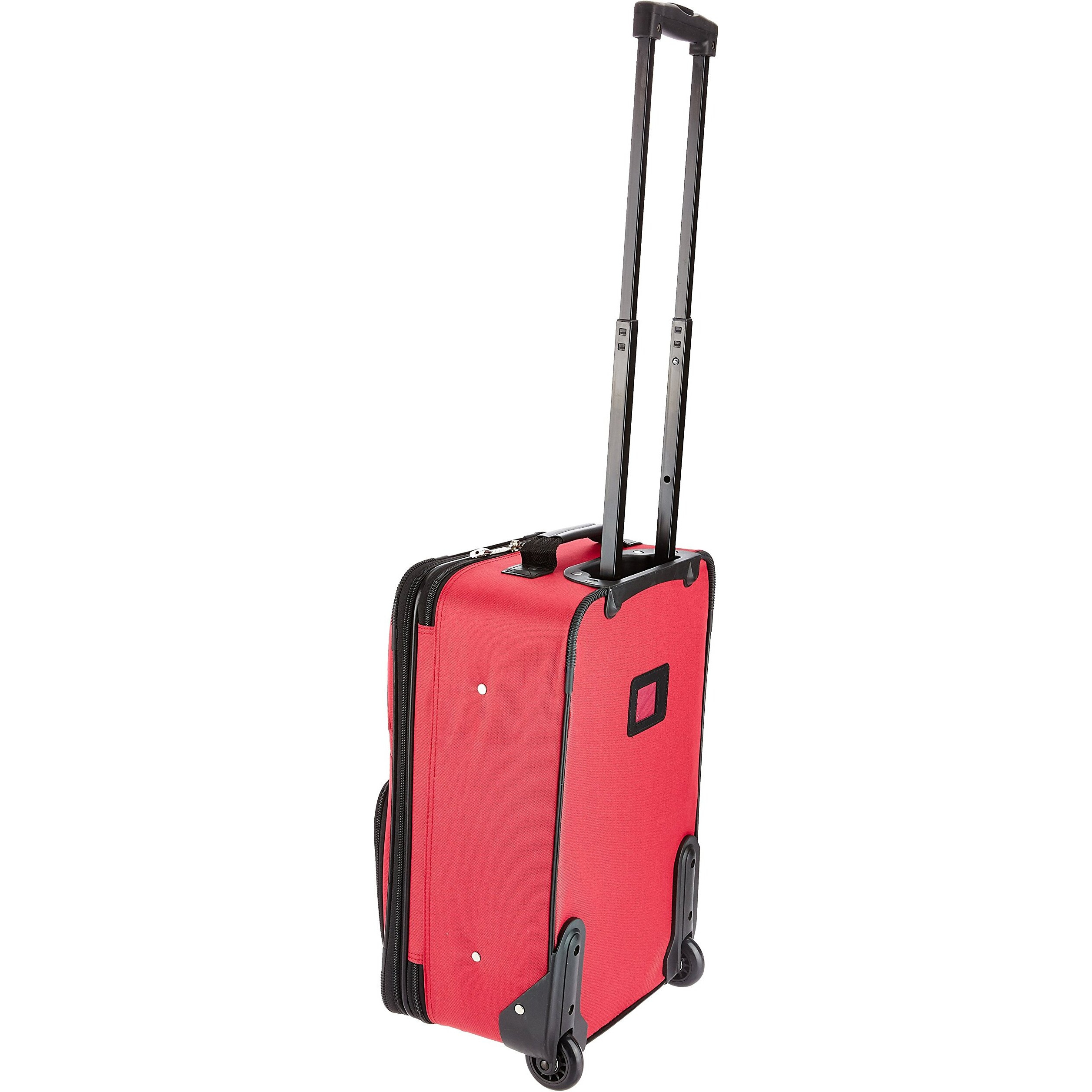 2 Pc Red Luggage Set