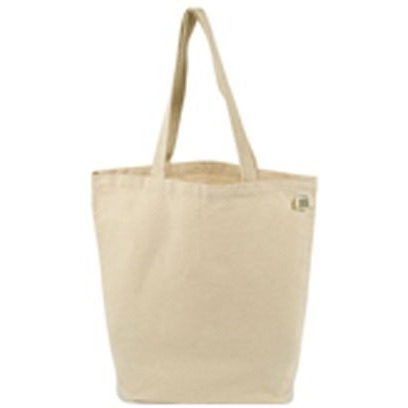 ECO-BAGS TOTE,BOOK,CANVAS,10OZ CT 1-EA