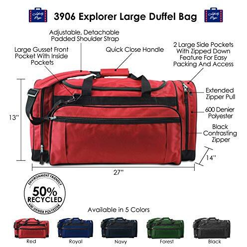 Liberty Bags 3906 Explorer Large Duffel Bag