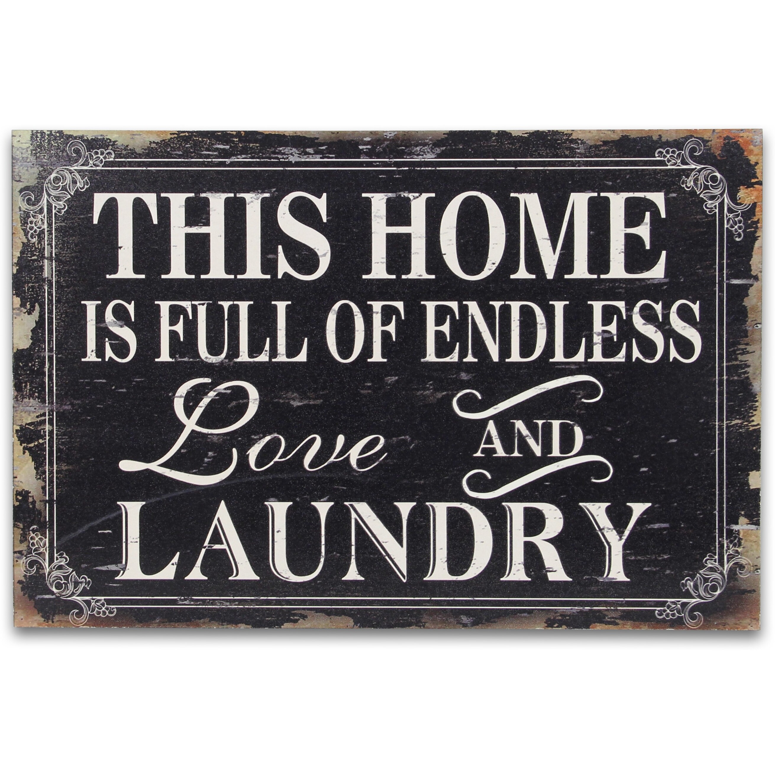 Patrice Wooden Wall Sign - Endless Laundry