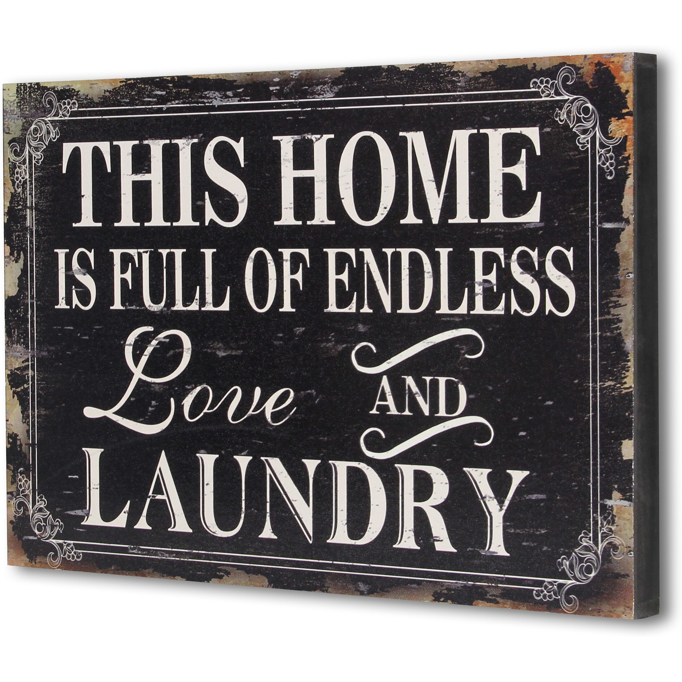 Patrice Wooden Wall Sign - Endless Laundry