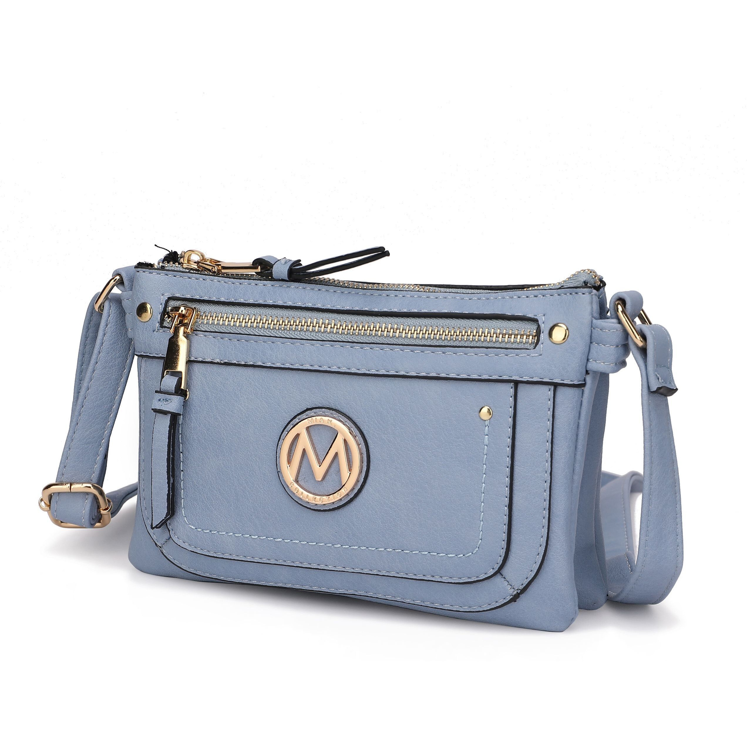 MKF collection Elaina Multi Pocket crossbody Handbag by Mia K(D0102HIS00g)