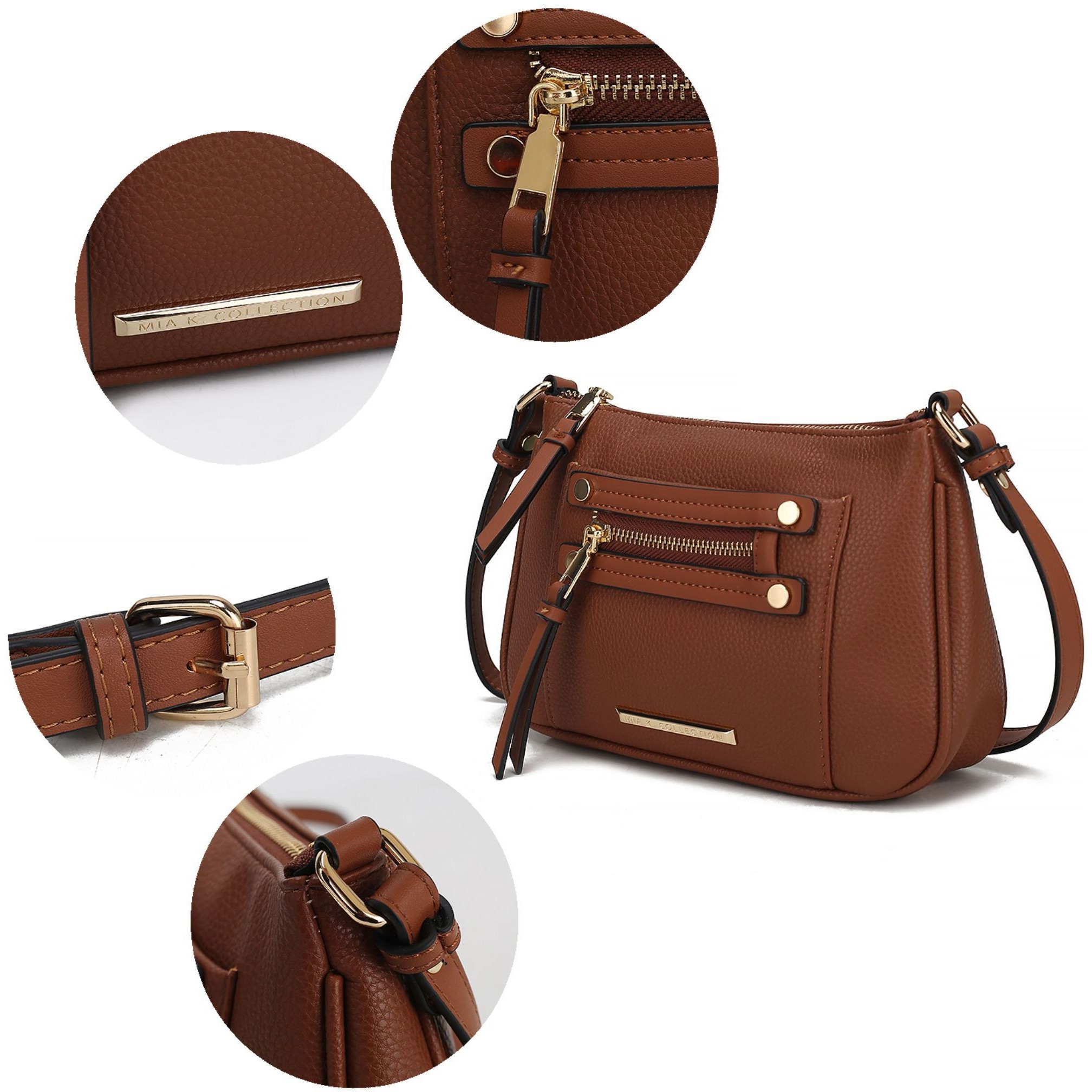Essie crossbody Handbag Vegn Leather(D0102H2VNVU)