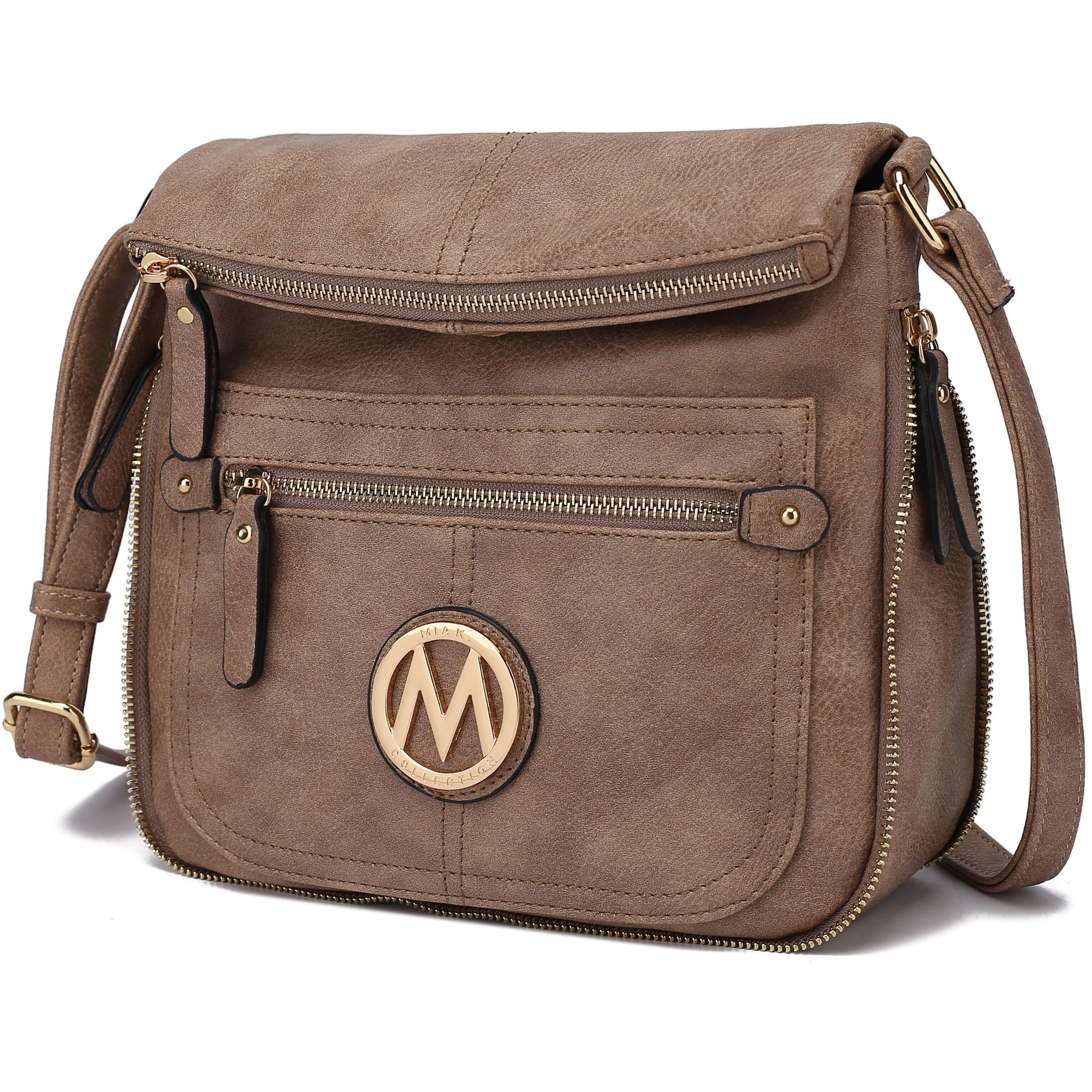 MKF collection Luciana crossbody Bag Vegan Leather Women by Mia K(D0102H9WcSY)