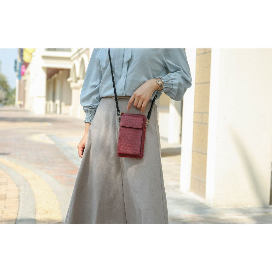 Mala Phone Wallet crossbody Bag(D0102Hg6LZY)