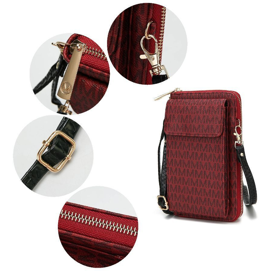 Mala Phone Wallet crossbody Bag(D0102Hg6LZY)