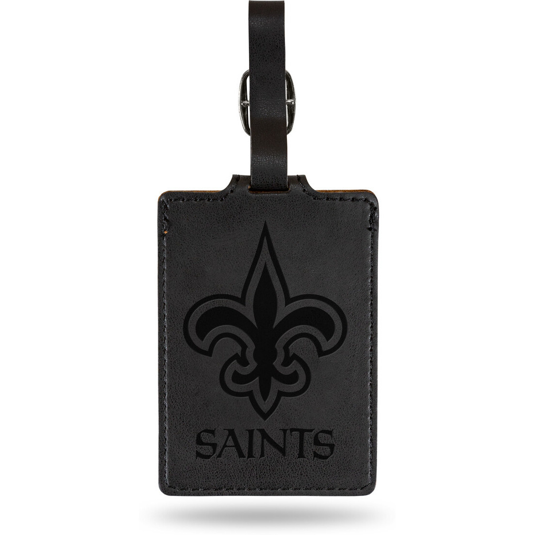 New Orleans Saints Luggage Tag Laser Engraved