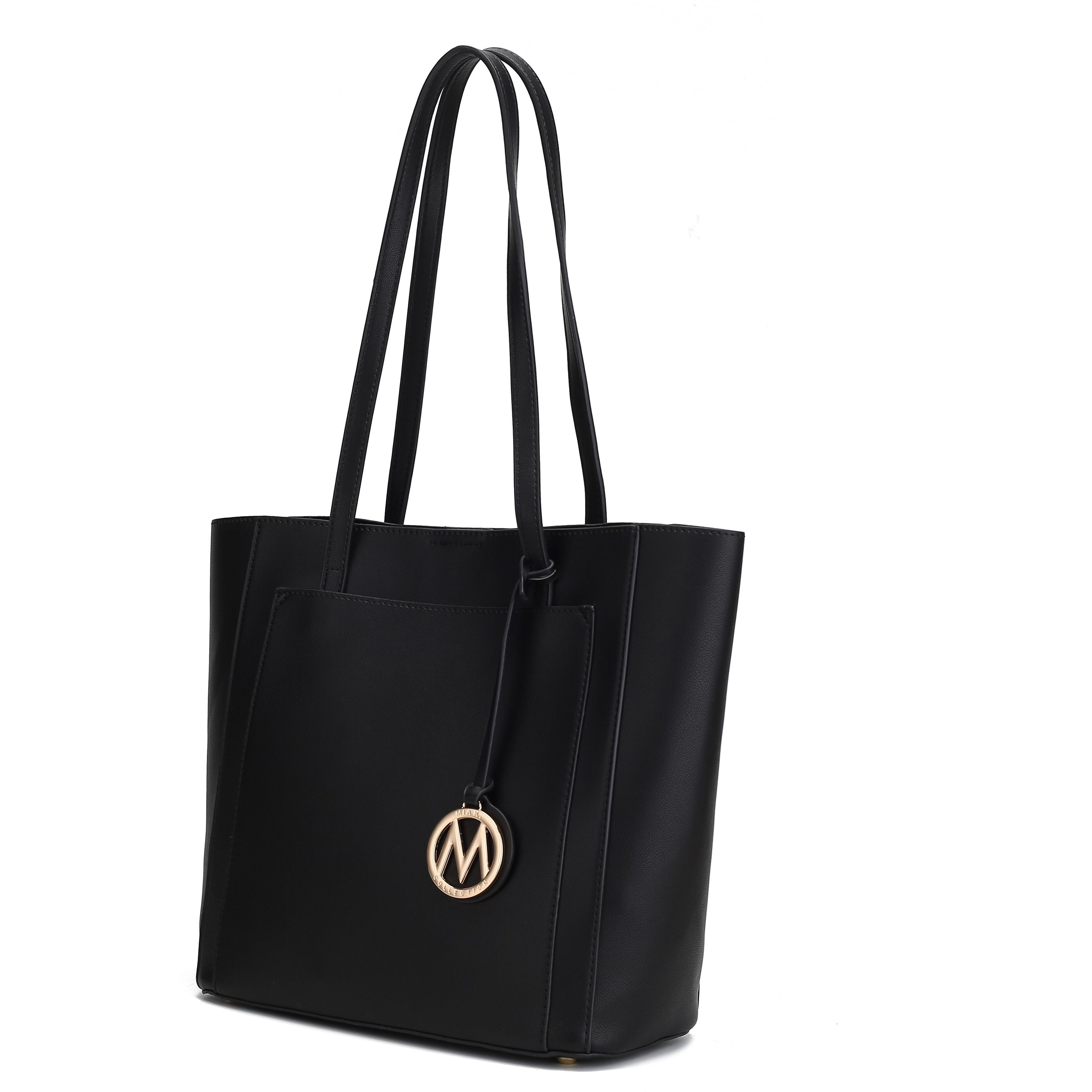 MKF collection Lea Tote Handbag Vegan Leather Women by Mia k(D0102HIc8IU)