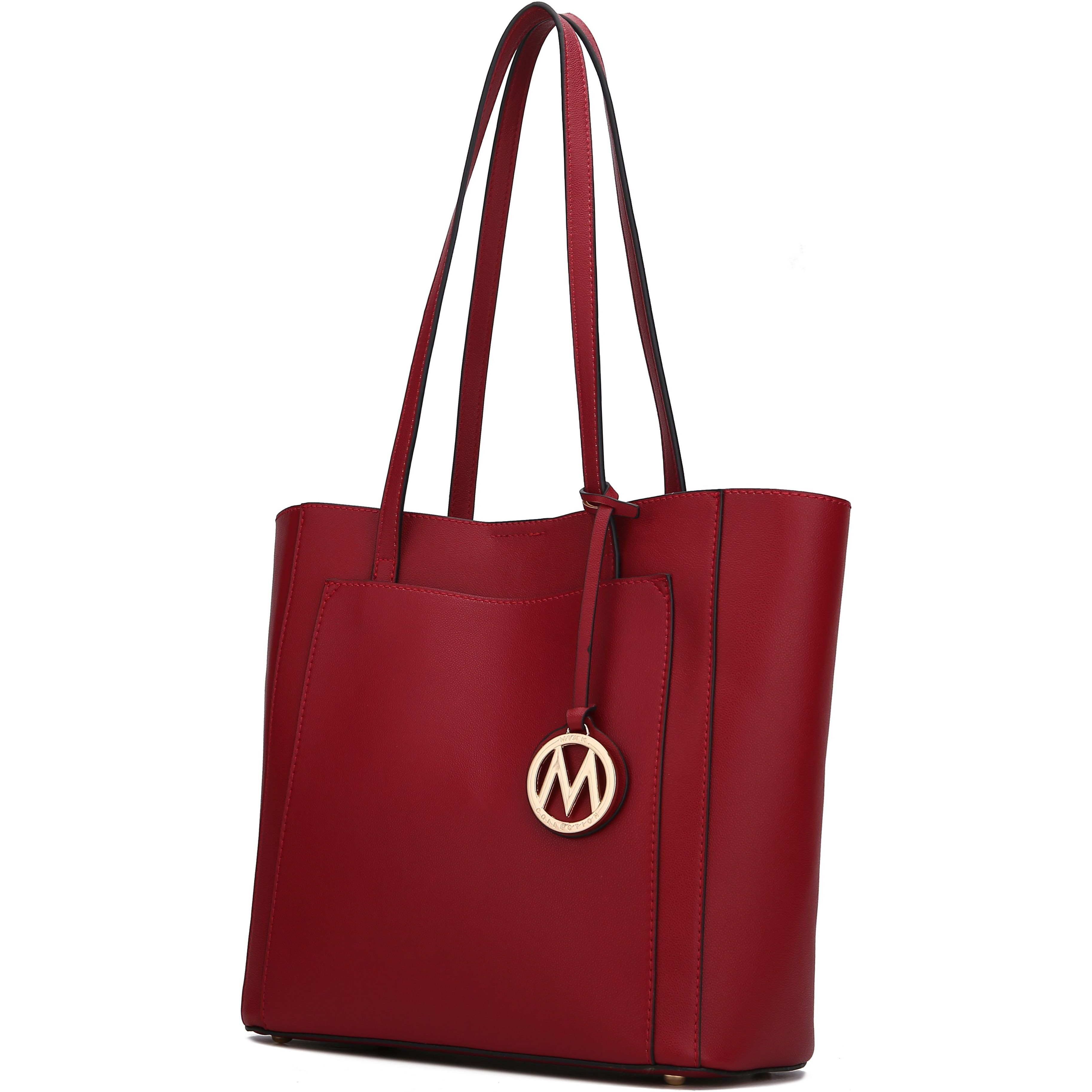 MKF collection Lea Tote Handbag Vegan Leather Women by Mia k(D0102HIc8Ig)
