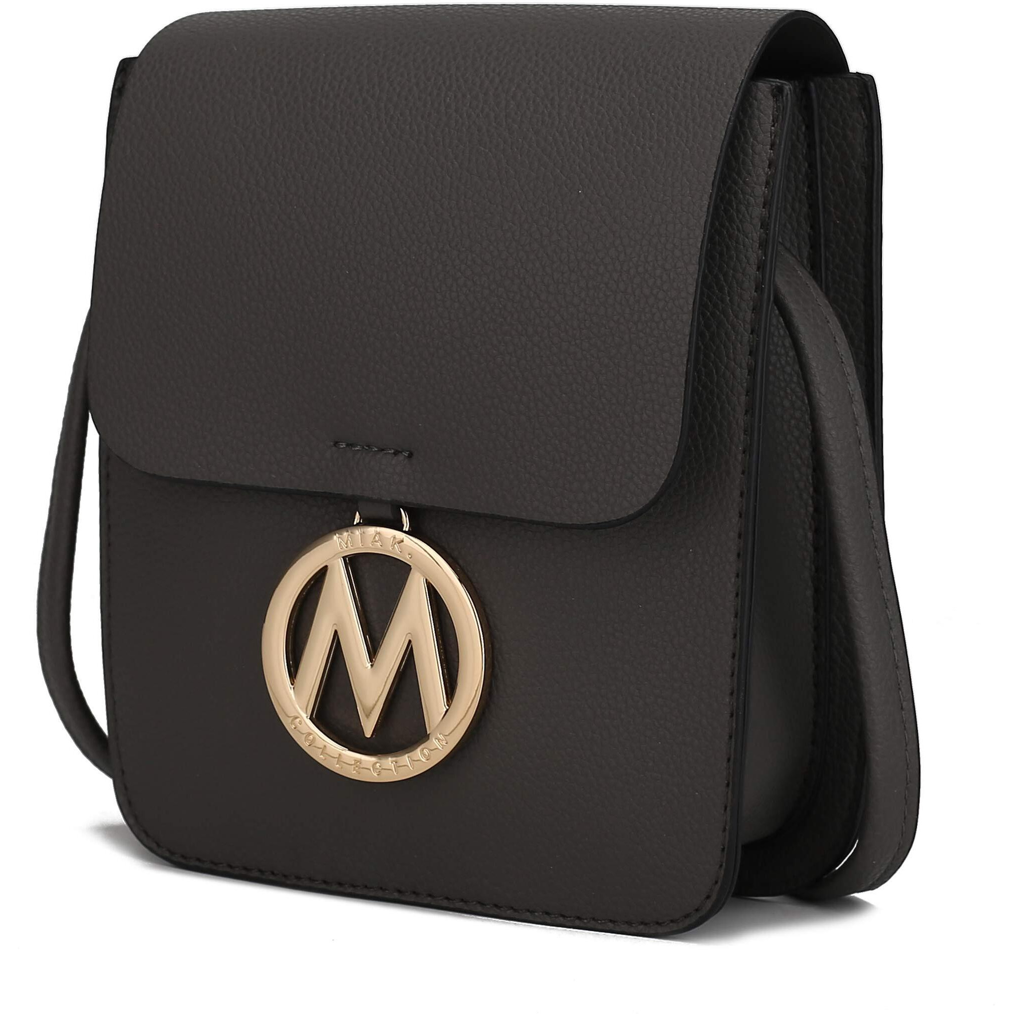 MKF collection Skylar Messenger Handabag Vegan Leather Womens by Mia K(D0102HA97Ug)