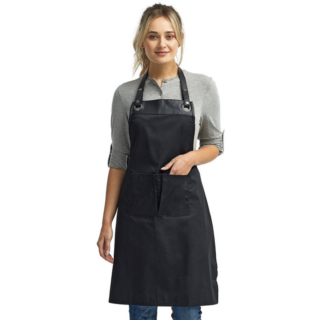 Espresso Bib Apron - BLAcK BLAcK - OS(D0102H7M4E8)
