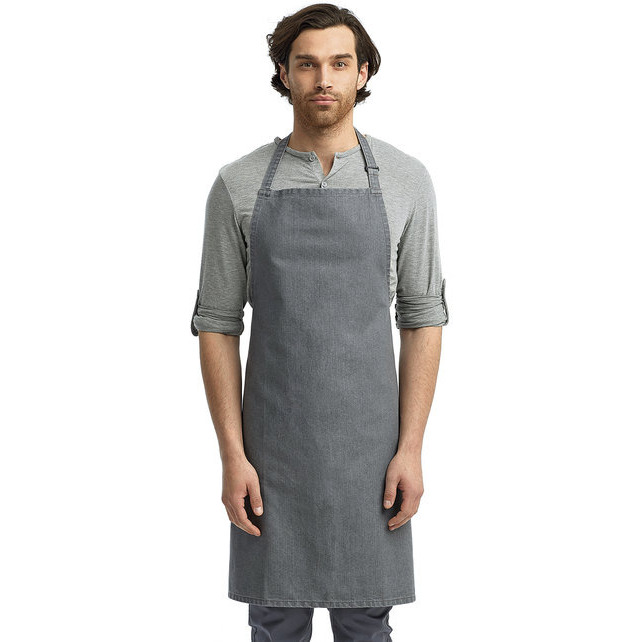 Unisex colours Sustainable Bib Apron - BLAcK - OS(D0102H7MWNX)