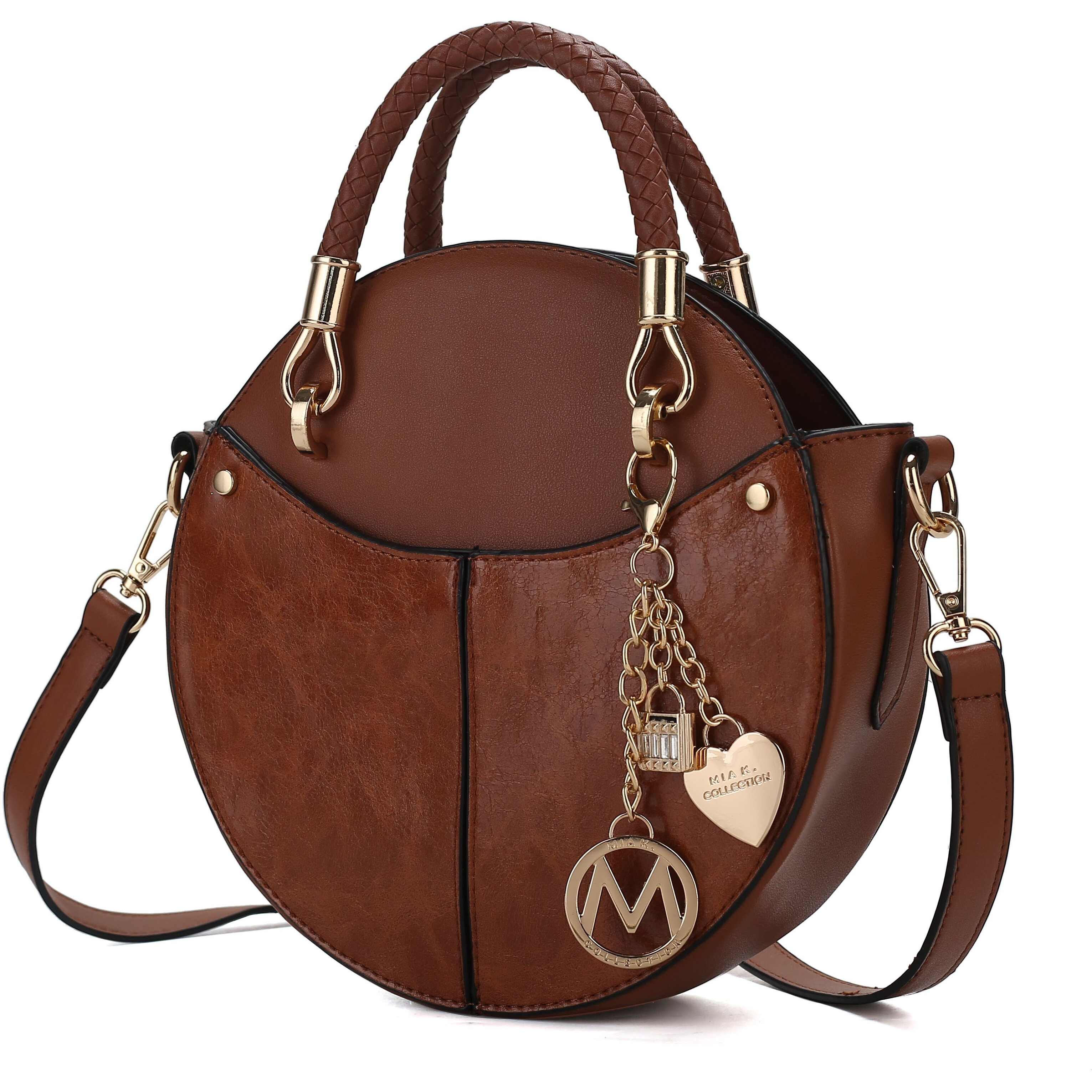 MKF collection Nobella crossbody Handbag Vegan Leather Women by Mia K(D0102H992W7)